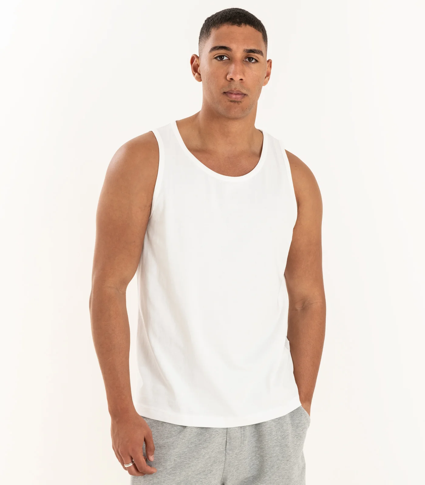 Organic Cotton Men’s Tank Top (3 Pack) - Image 3
