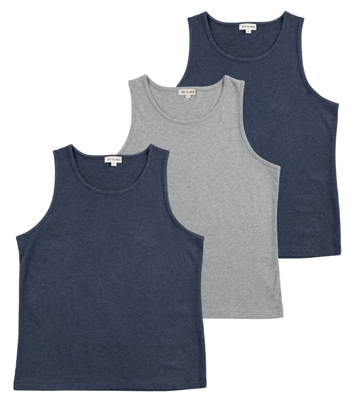 Organic Cotton Men’s Tank Top (3 Pack) - Image 6