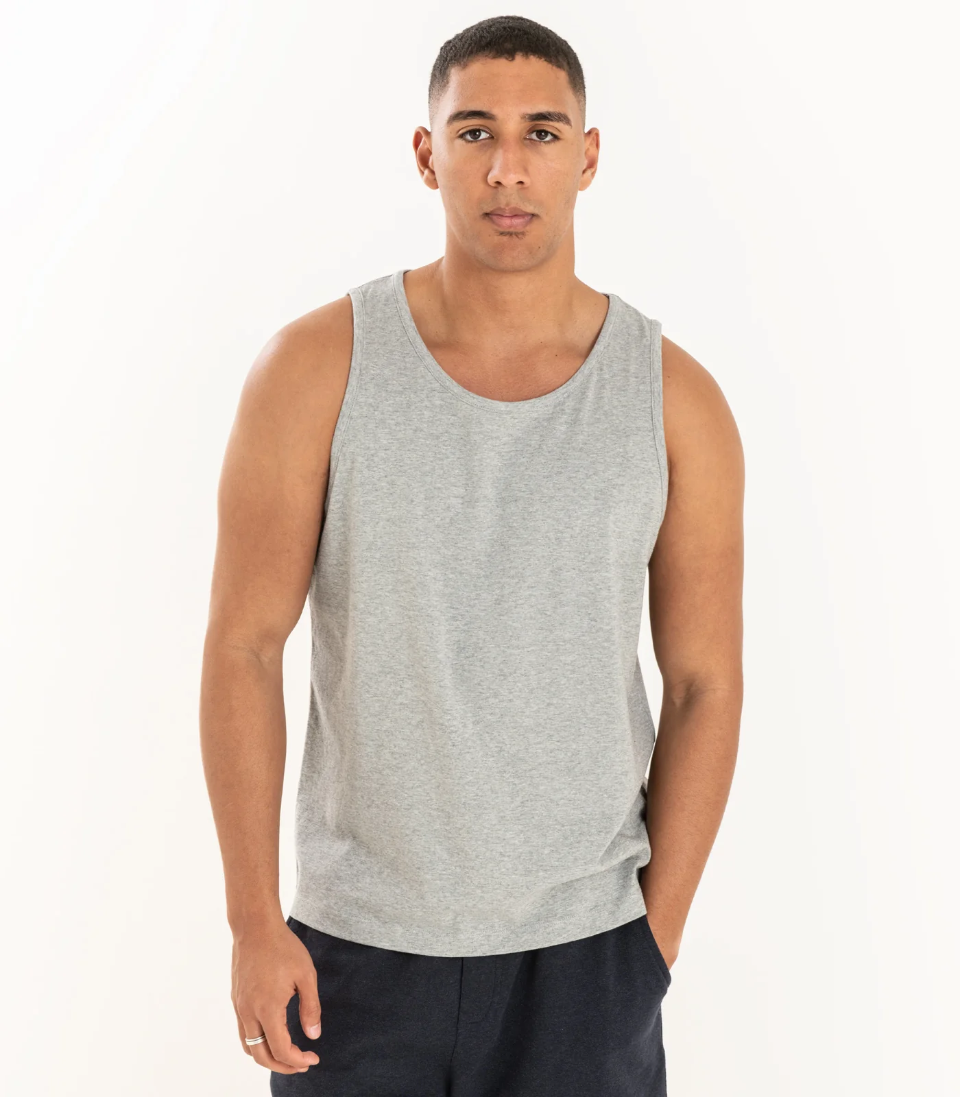 Organic Cotton Men’s Tank Top (3 Pack) - Image 8