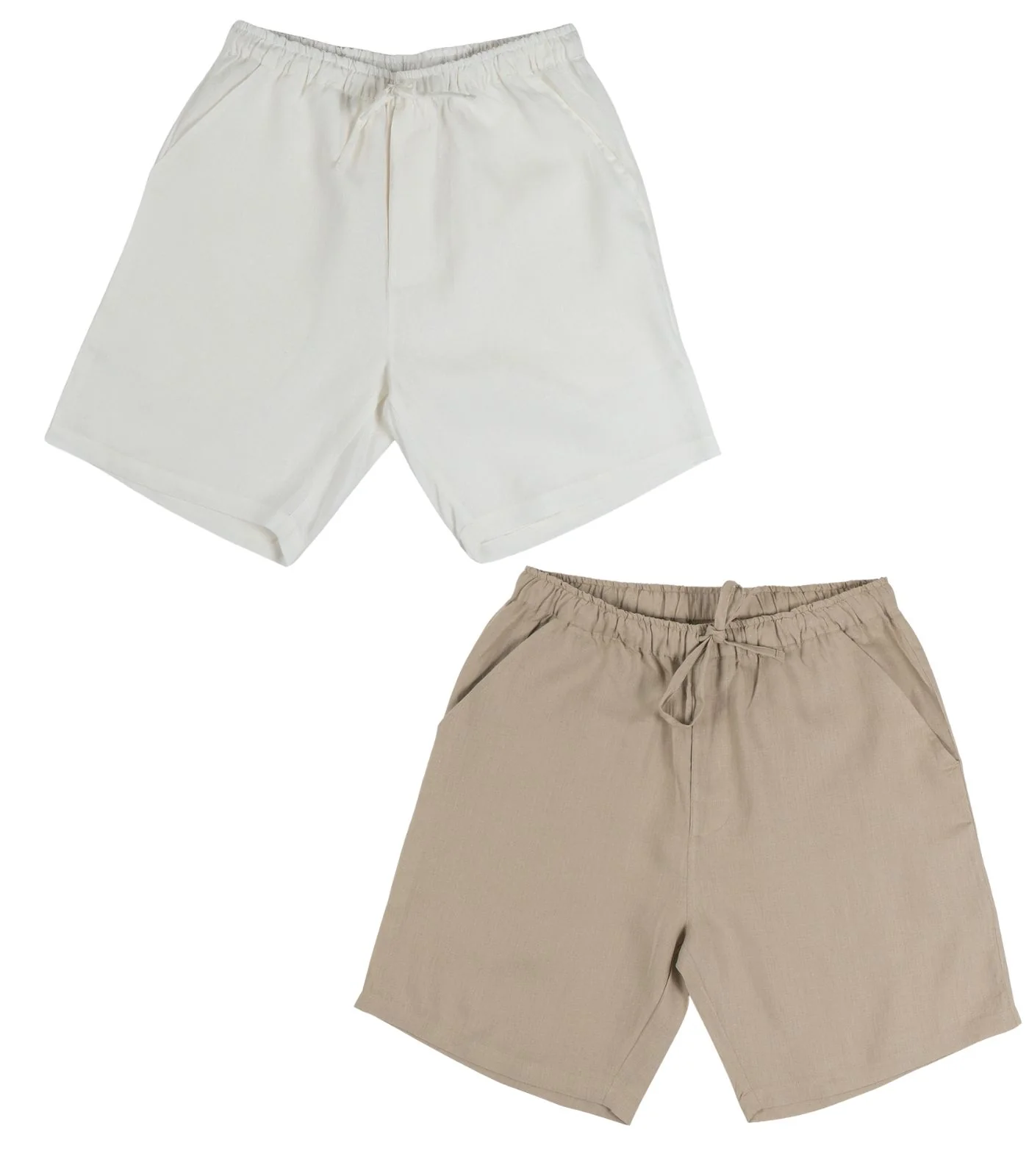 Men’s Organic Linen Lounge Shorts (2 Pack) - Image 14