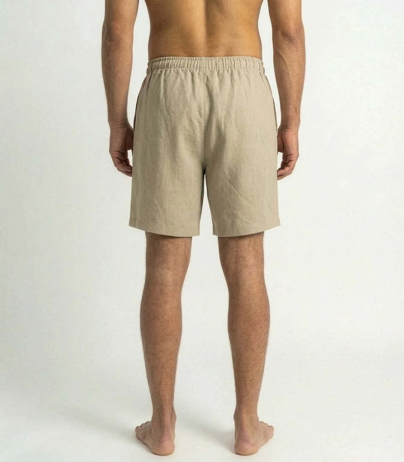 Men's Organic Linen Lounge Shirt & Lounge Shorts - Image 22