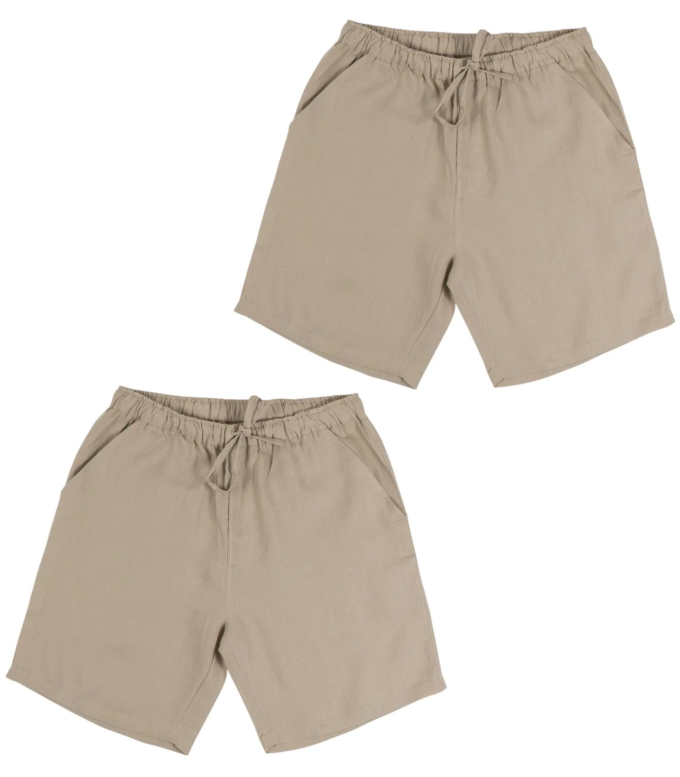 Men’s Organic Linen Lounge Shorts (2 Pack) - Image 23