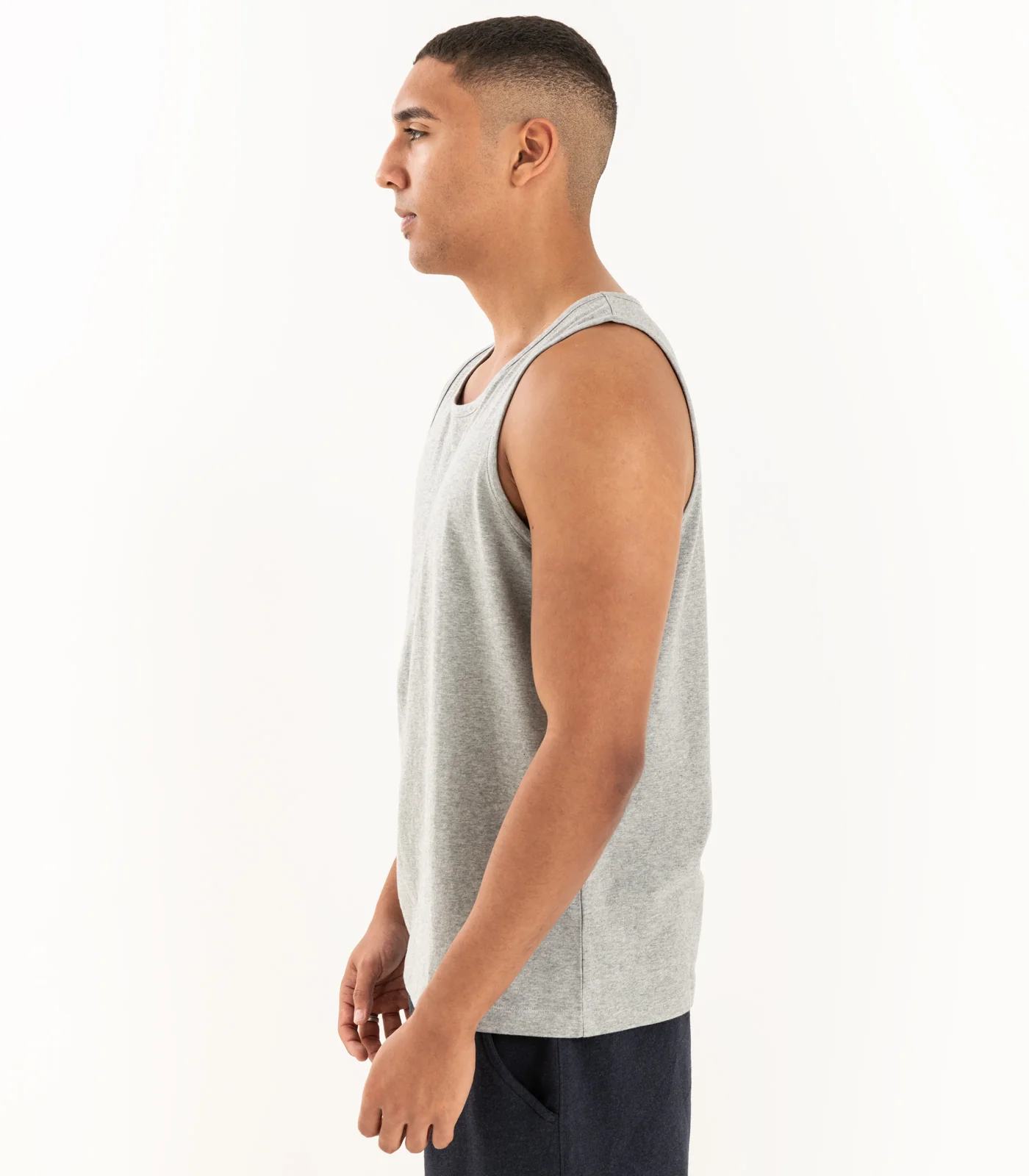 Organic Cotton Men's Tank Top - Image 14