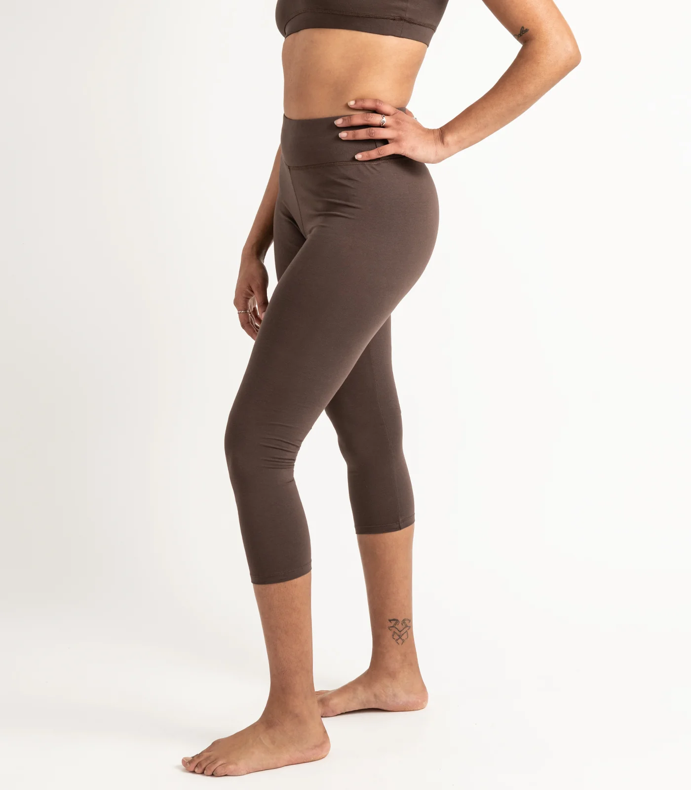 Organic Cotton 3/4 Leggings - Last Chance - Image 2