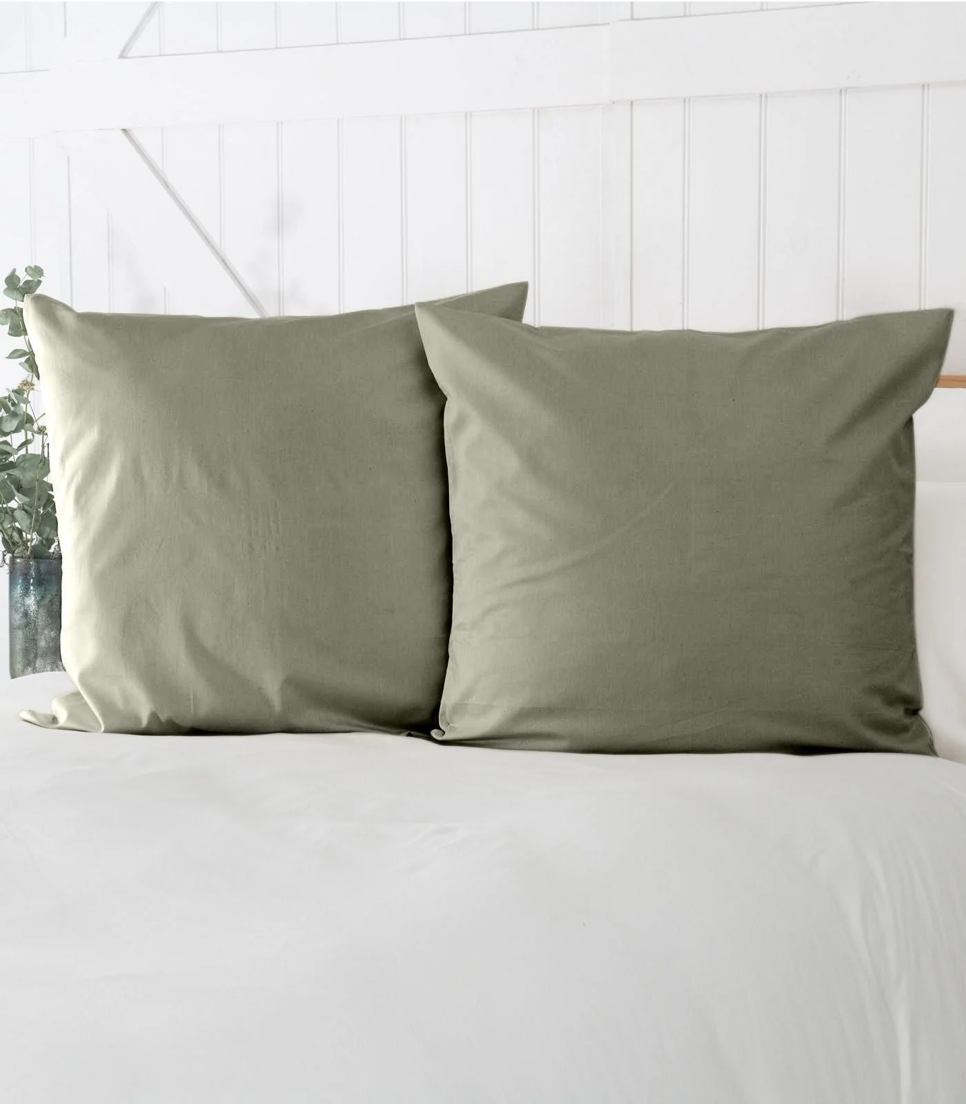 Organic Cotton European - Sateen Pillow Cases (pair) - Last Chance - Image 12