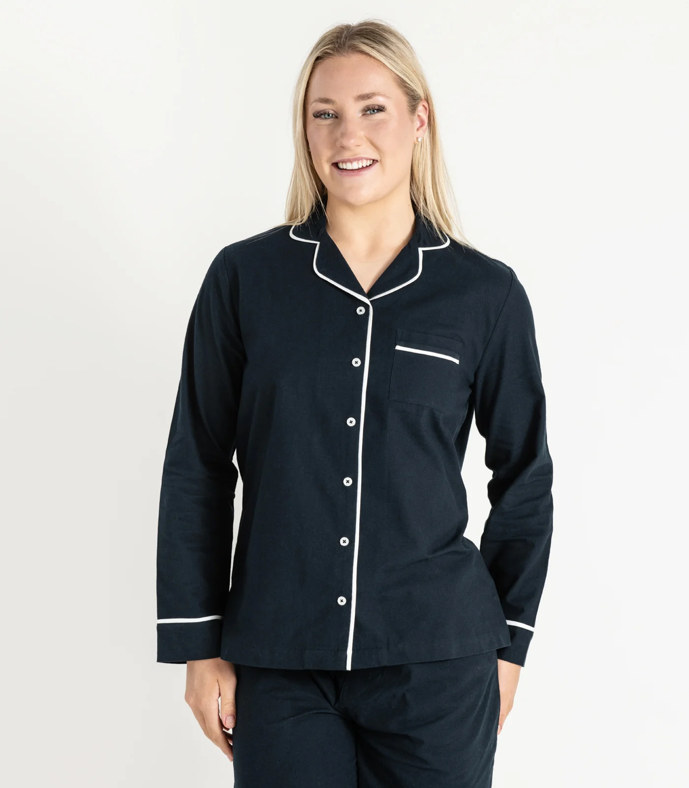 Organic Cotton Flannelette Long PJ Set - Image 12