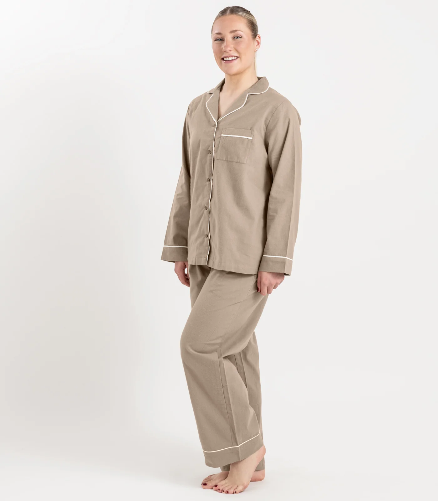 Organic Cotton Flannelette Long PJ Set - Image 16