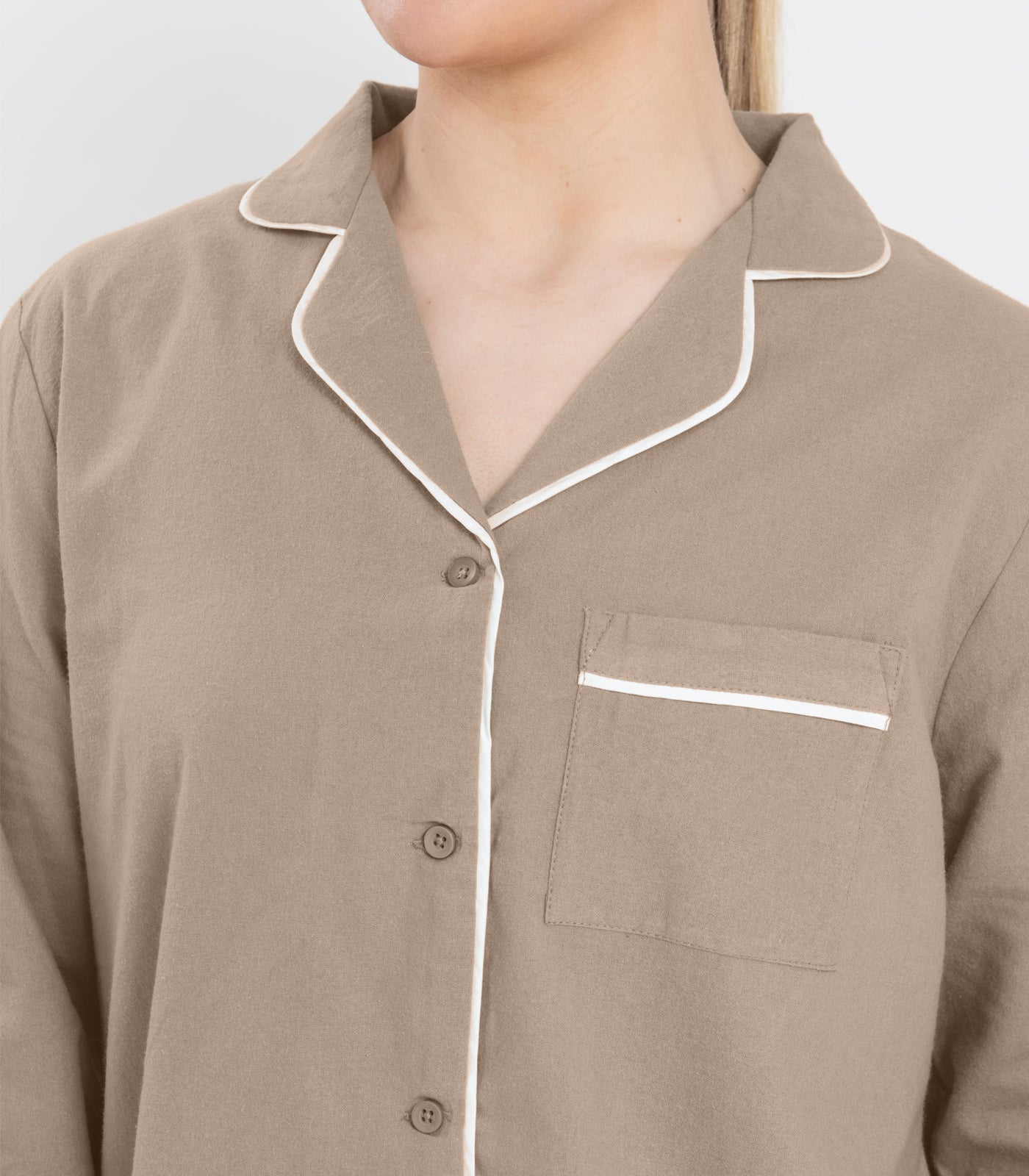 Organic Cotton Flannelette Long PJ Set - Image 18