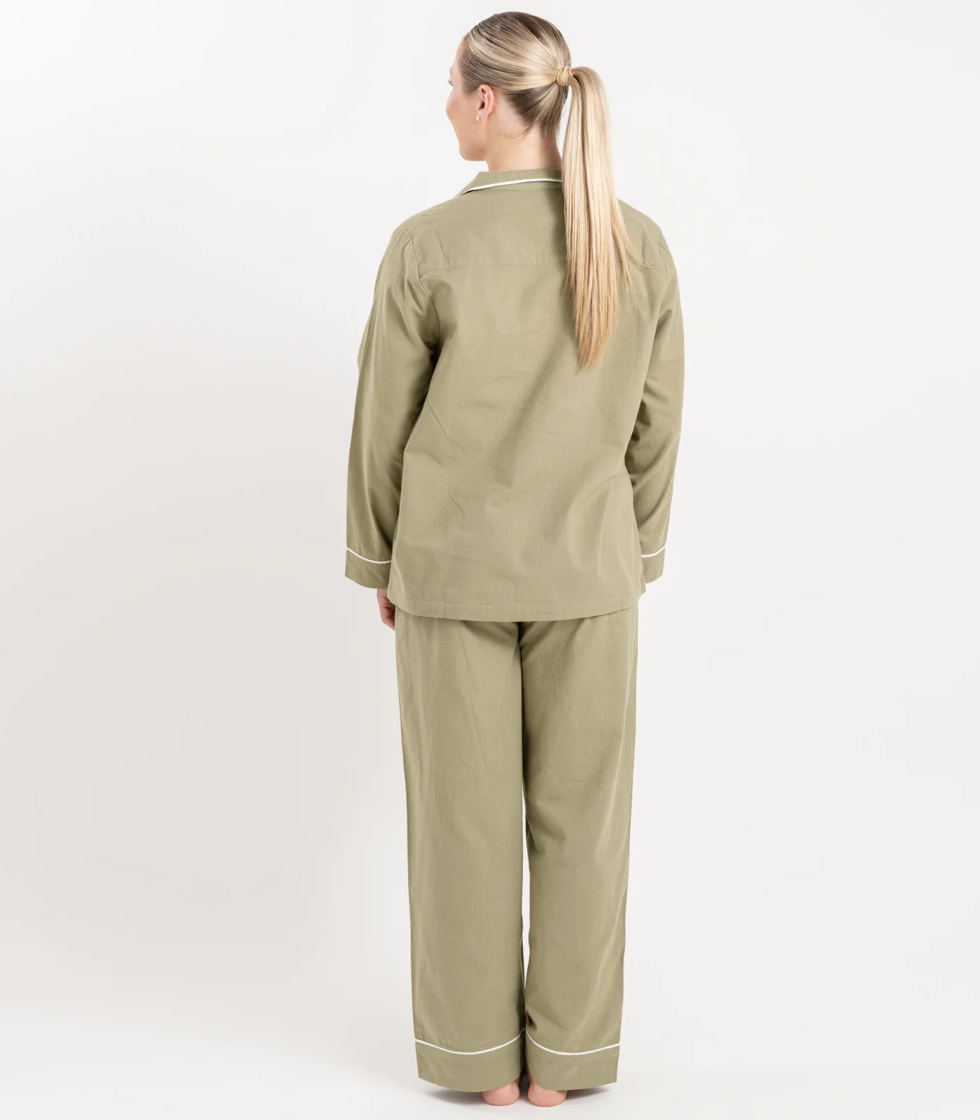 Organic Cotton Flannelette Long PJ Set - Image 24