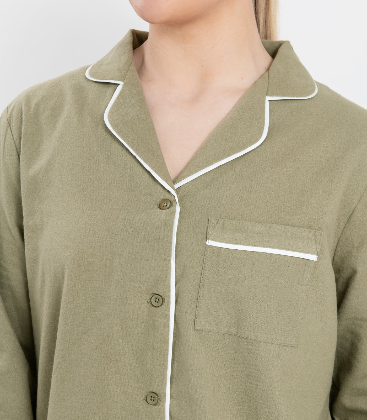 Organic Cotton Flannelette Long PJ Set - Image 25
