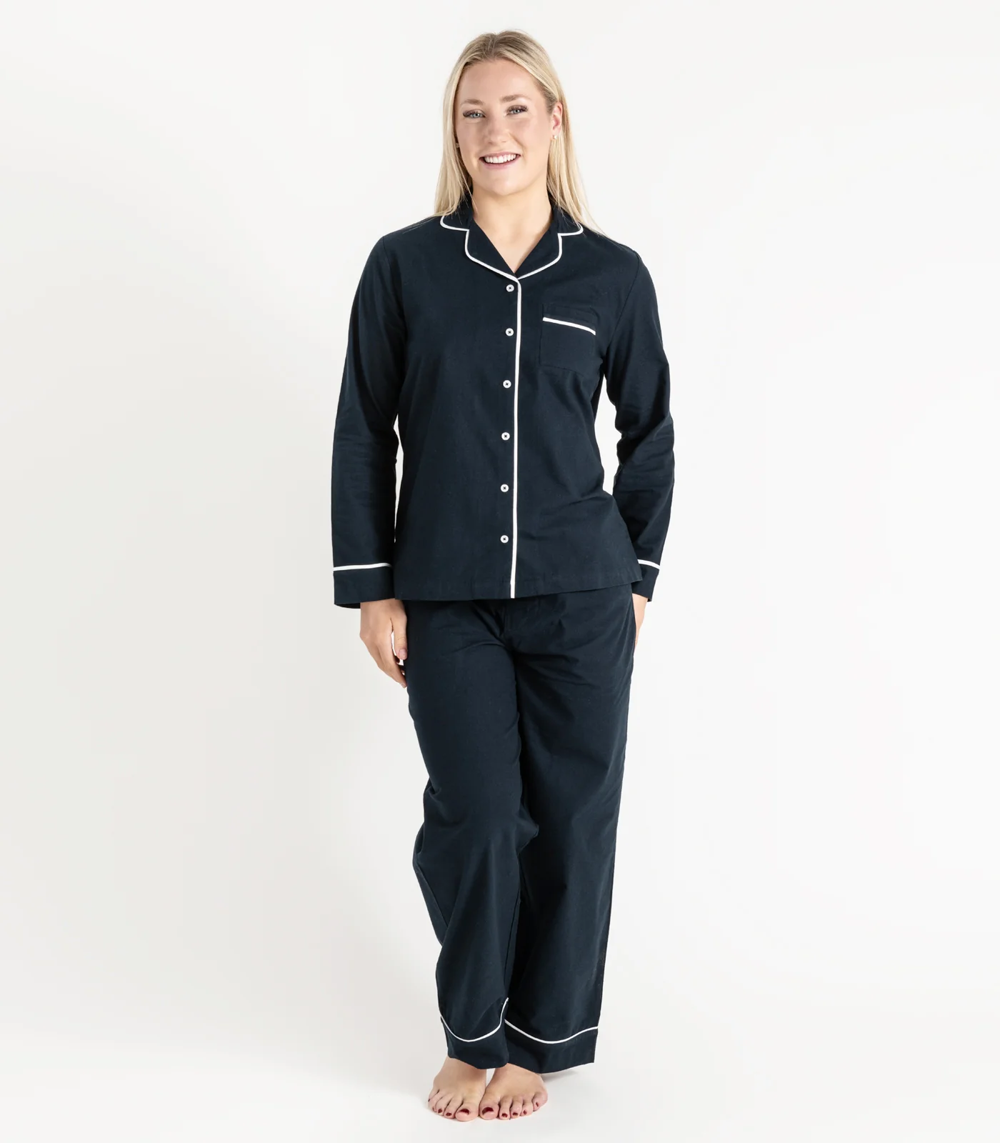 Organic Cotton Flannelette Long PJ Set - Image 7