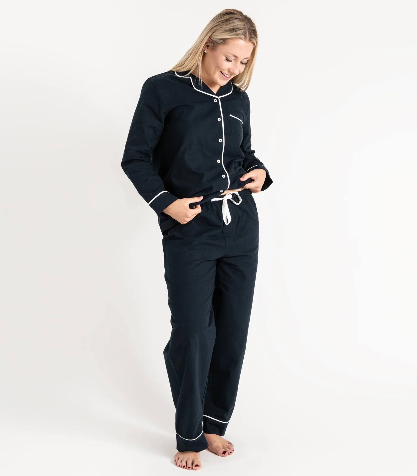 Organic Cotton Flannelette Long PJ Set - Image 8