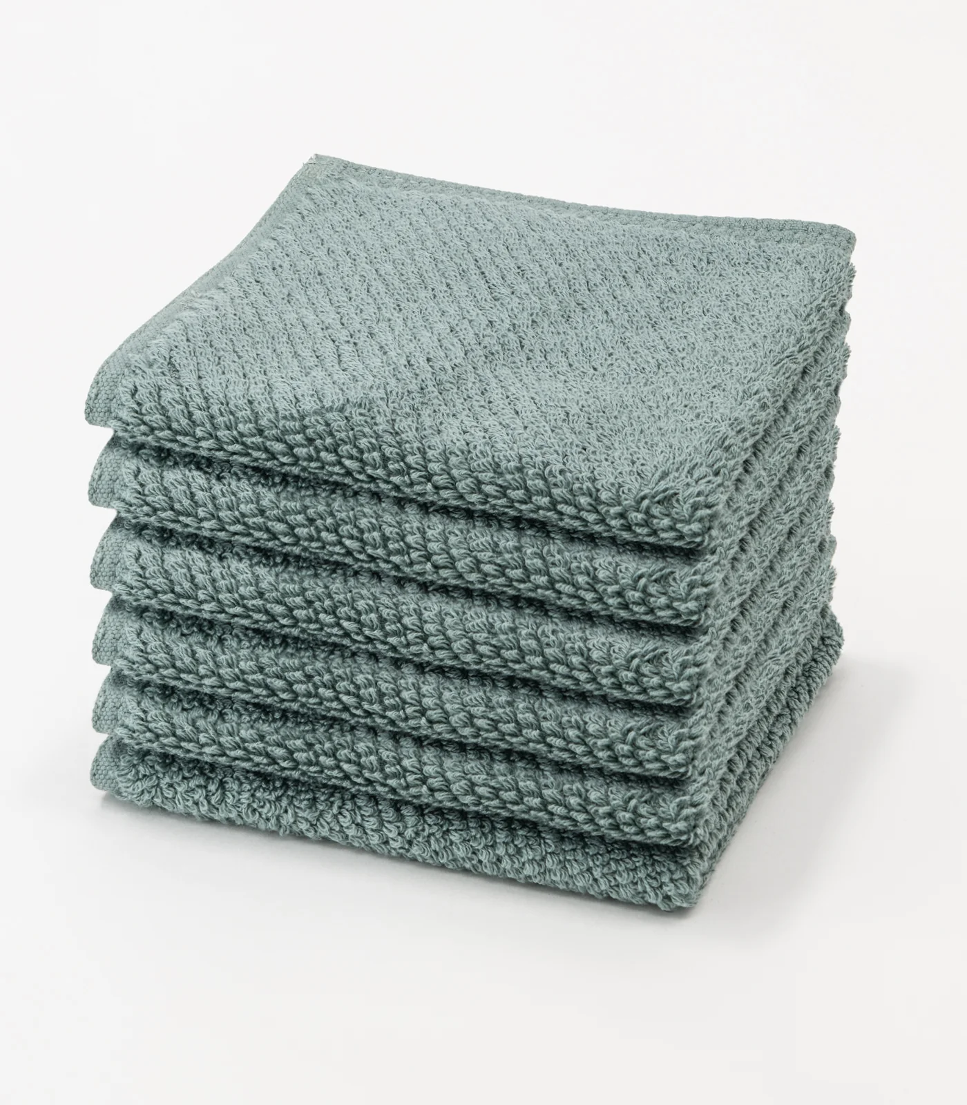 Organic Cotton Gentle On The Skin Twill Wash Cloth (6 Pack) - Image 12