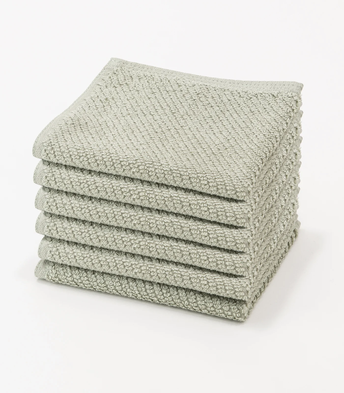 Organic Cotton Gentle On The Skin Twill Wash Cloth (6 Pack) - Image 18