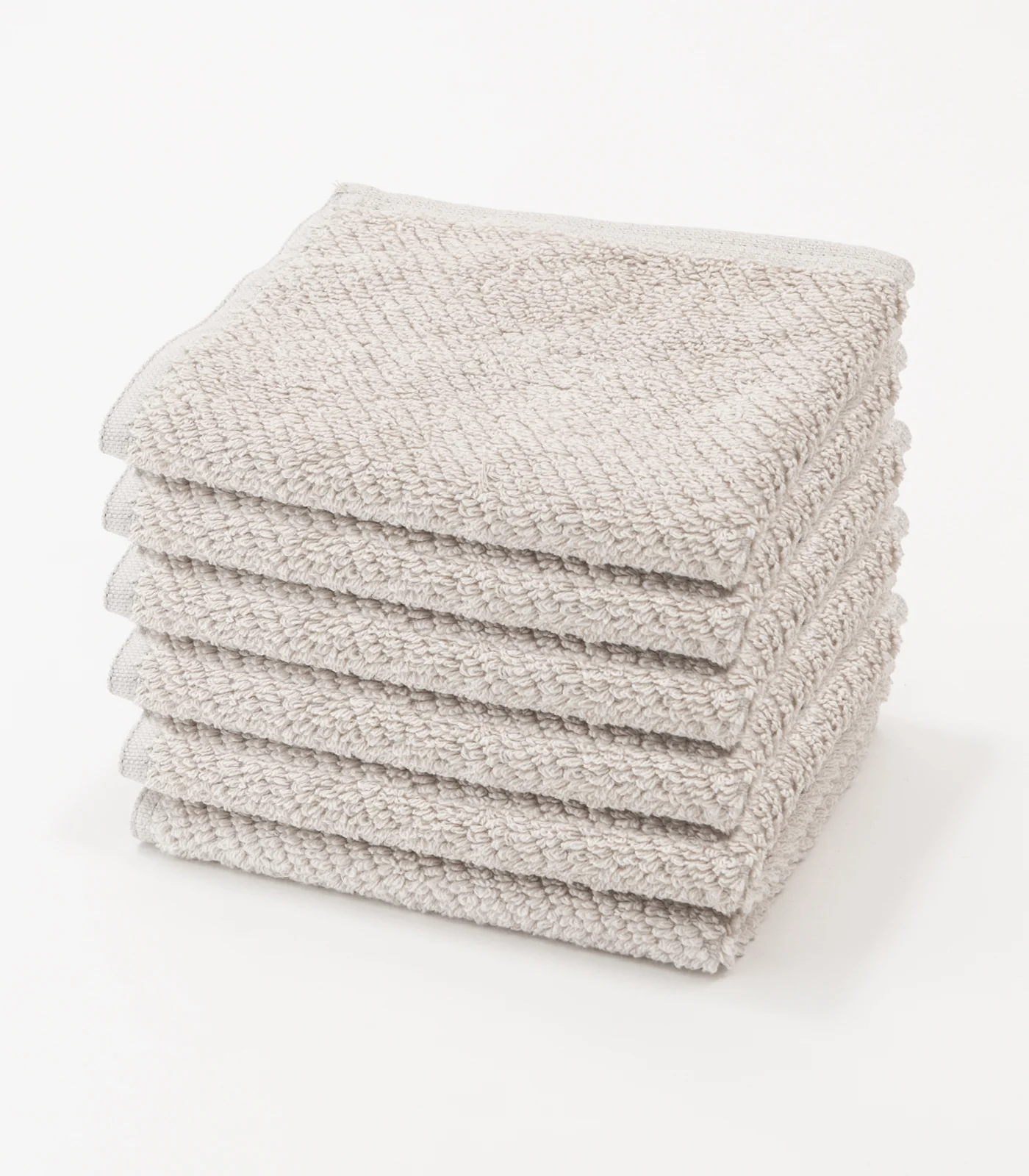 Organic Cotton Gentle On The Skin Twill Wash Cloth (6 Pack) - Image 24