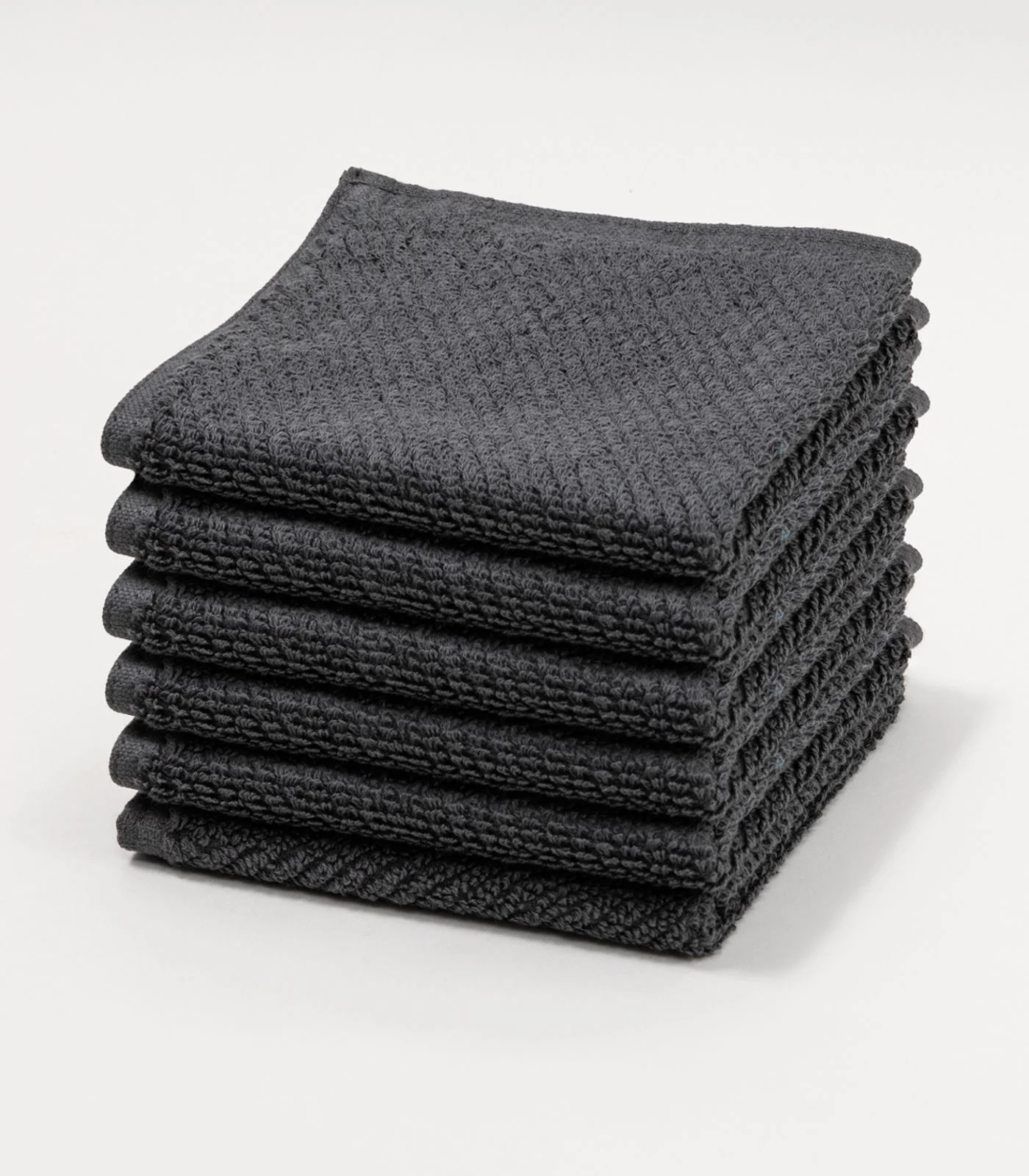 Organic Cotton Gentle On The Skin Twill Wash Cloth (6 Pack) - Image 7