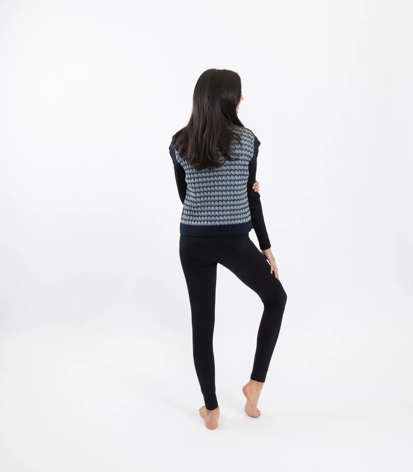 Kids Organic Cotton Knit Vest - Image 3