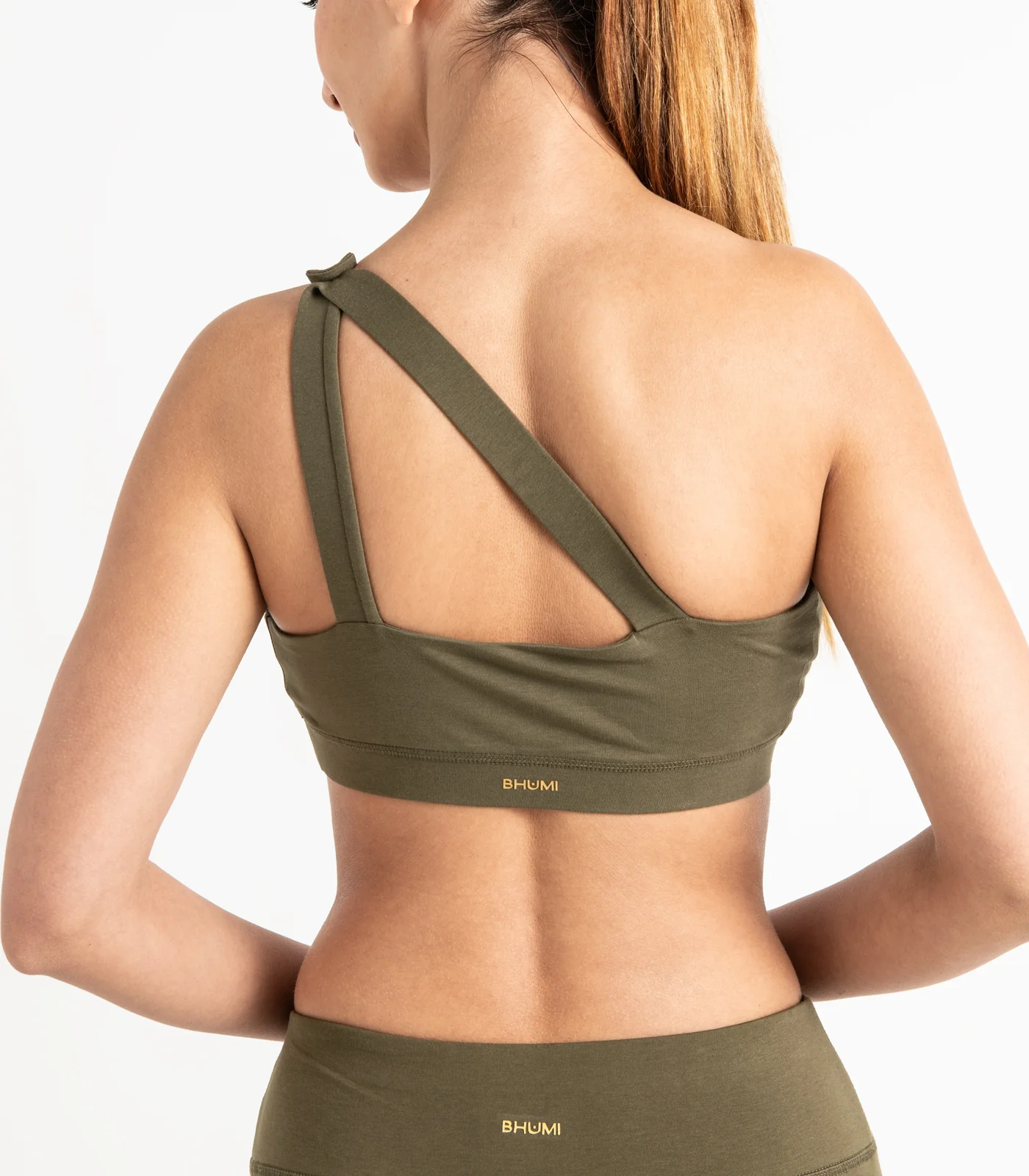 Organic Cotton One Shoulder Crop Top - Last Chance - Image 14