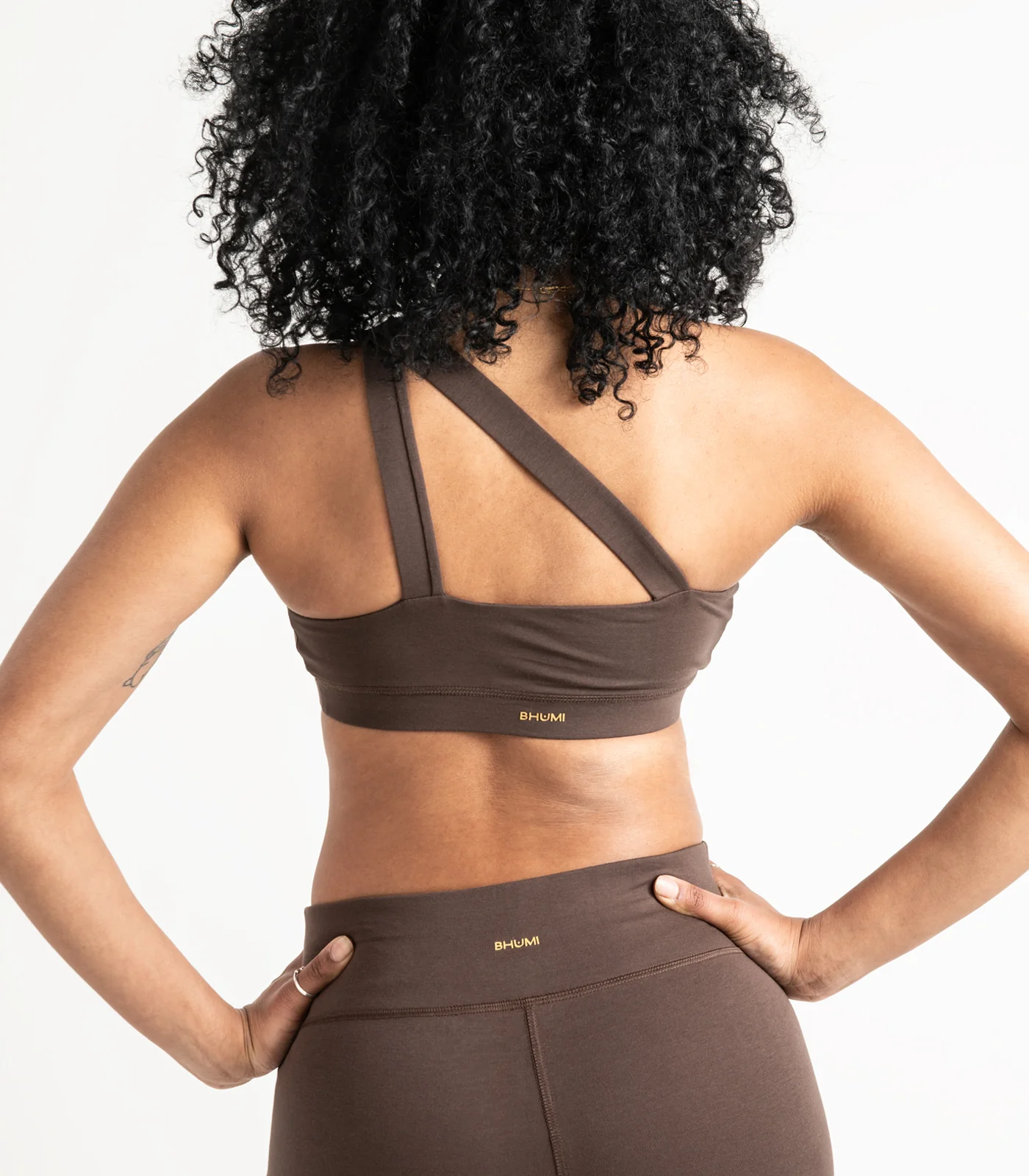 Organic Cotton One Shoulder Crop Top - Last Chance - Image 6
