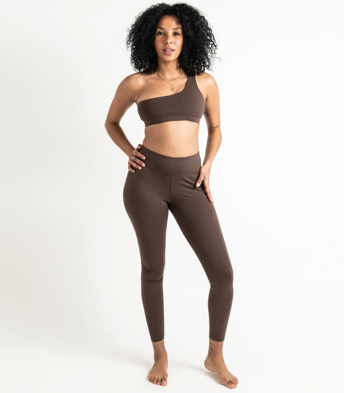 Organic Cotton One Shoulder Crop Top - Last Chance - Image 8