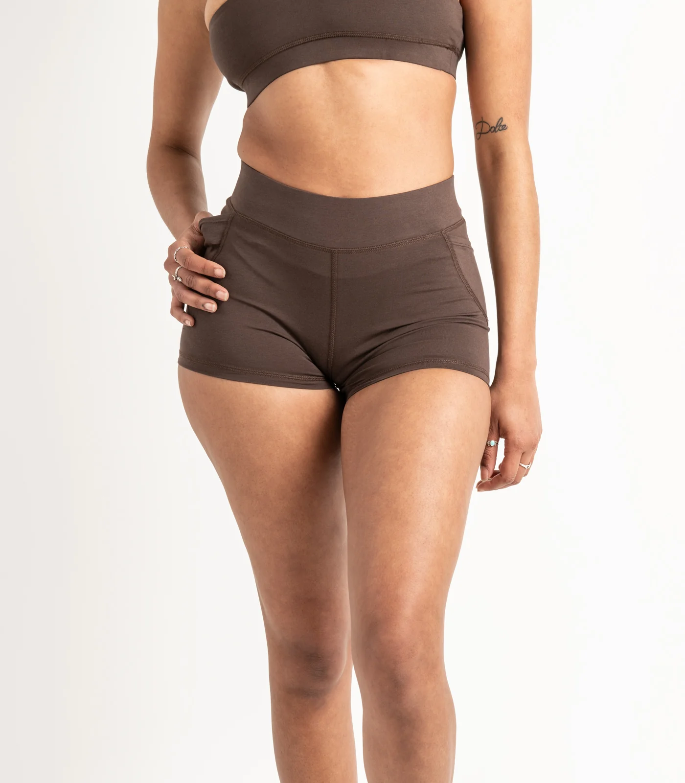 Organic Cotton Pocket Bike Short Shorties - Last Chance