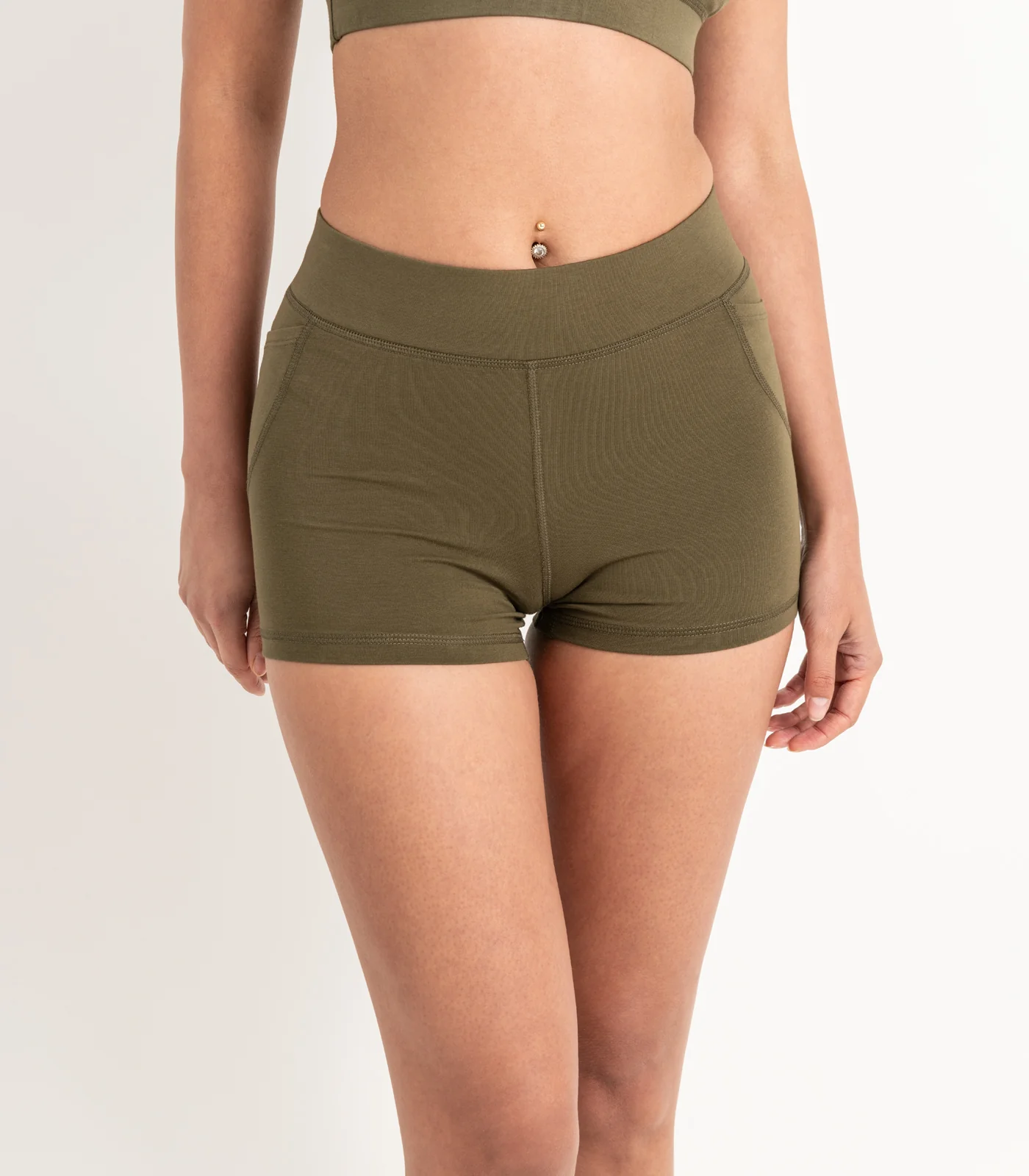 Organic Cotton Pocket Bike Short Shorties - Last Chance - Image 6