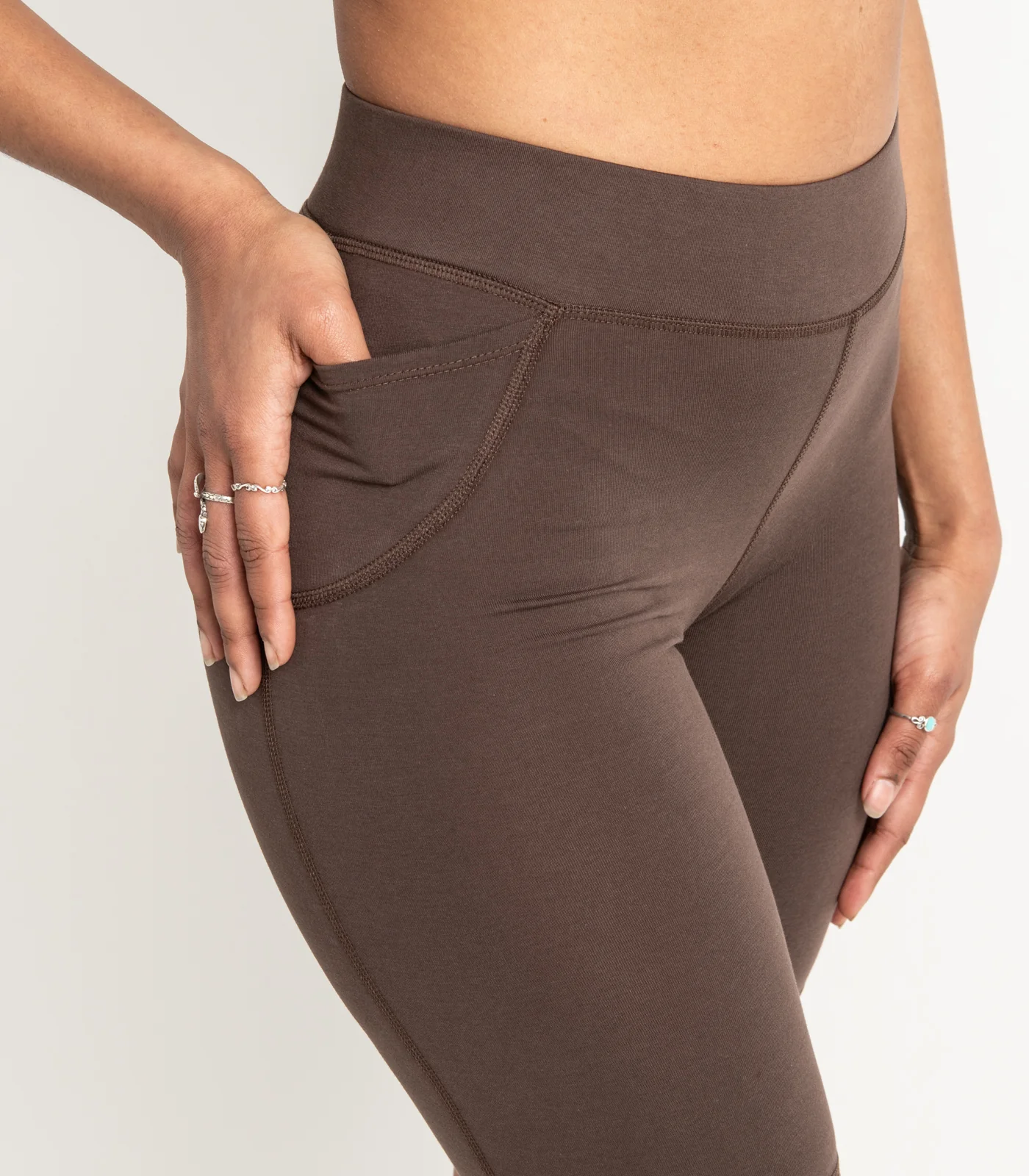 Organic Cotton Pocket Long Bike Shorts - Last Chance - Image 5