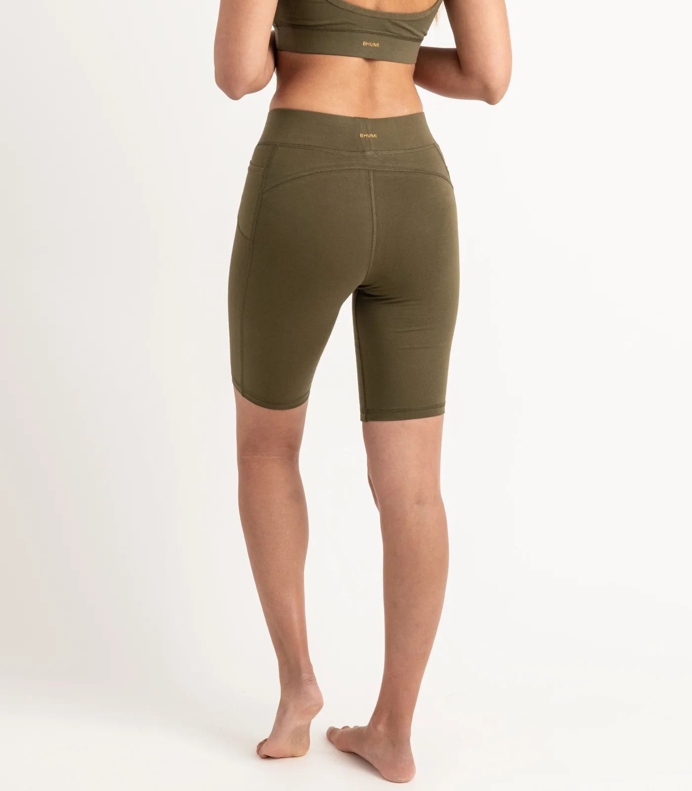 Organic Cotton Pocket Long Bike Shorts - Last Chance - Image 8