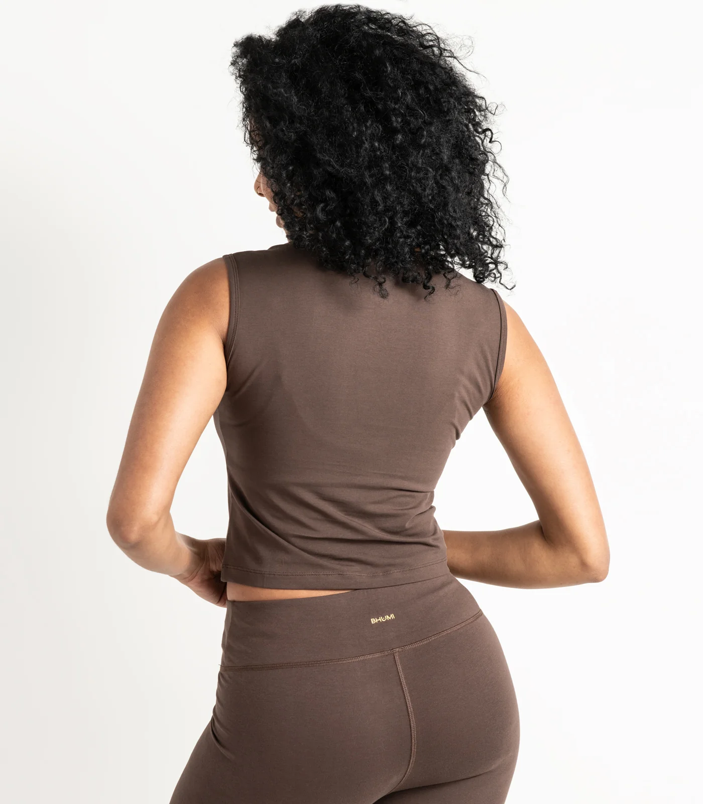 Organic Cotton Sleeveless Fitted Crop Top (3 Pack) - Last Chance - Image 7