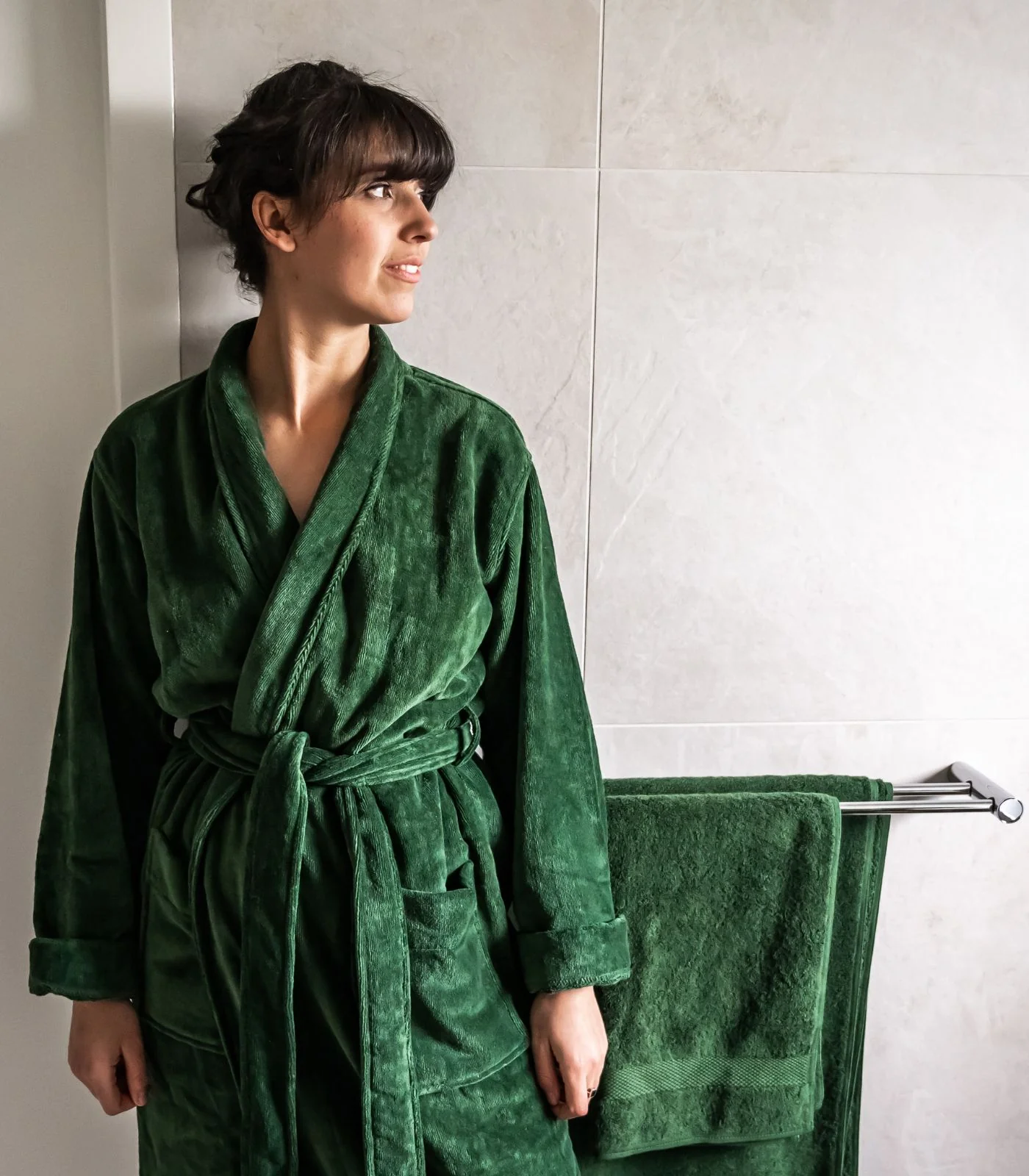 Organic Cotton Spa Robe (Unisex) - Image 13