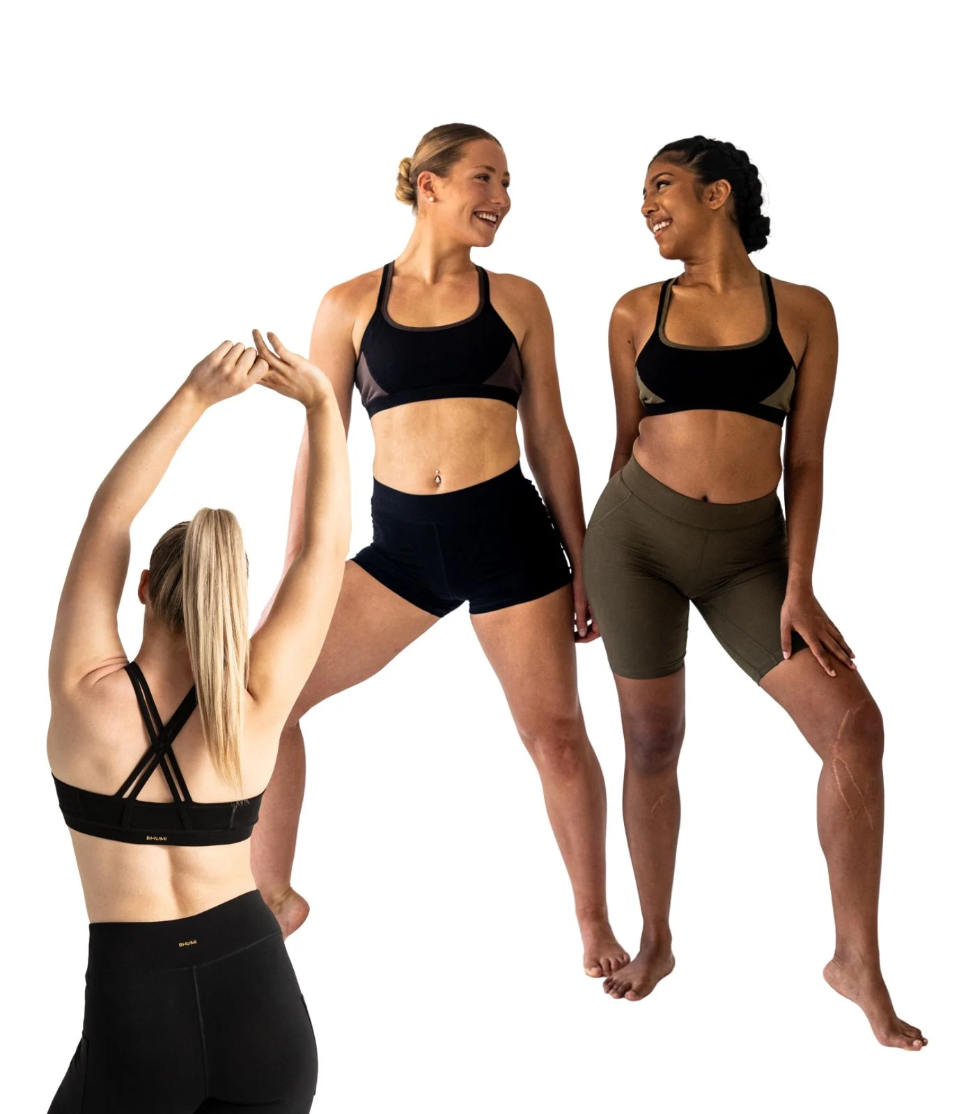 Organic Cotton Strap Crop Top (3 Pack) - Last Chance - Image 2
