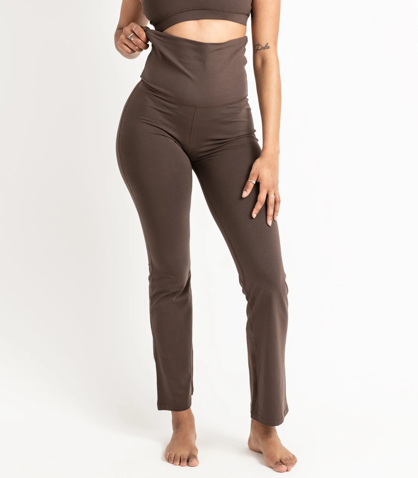 Organic Cotton Wide Leg Leggings (3 Pack) - Last Chance - Image 10