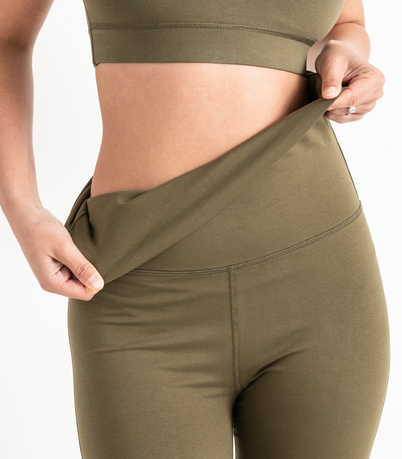 Organic Cotton Wide Leg Leggings (3 Pack) - Last Chance - Image 7