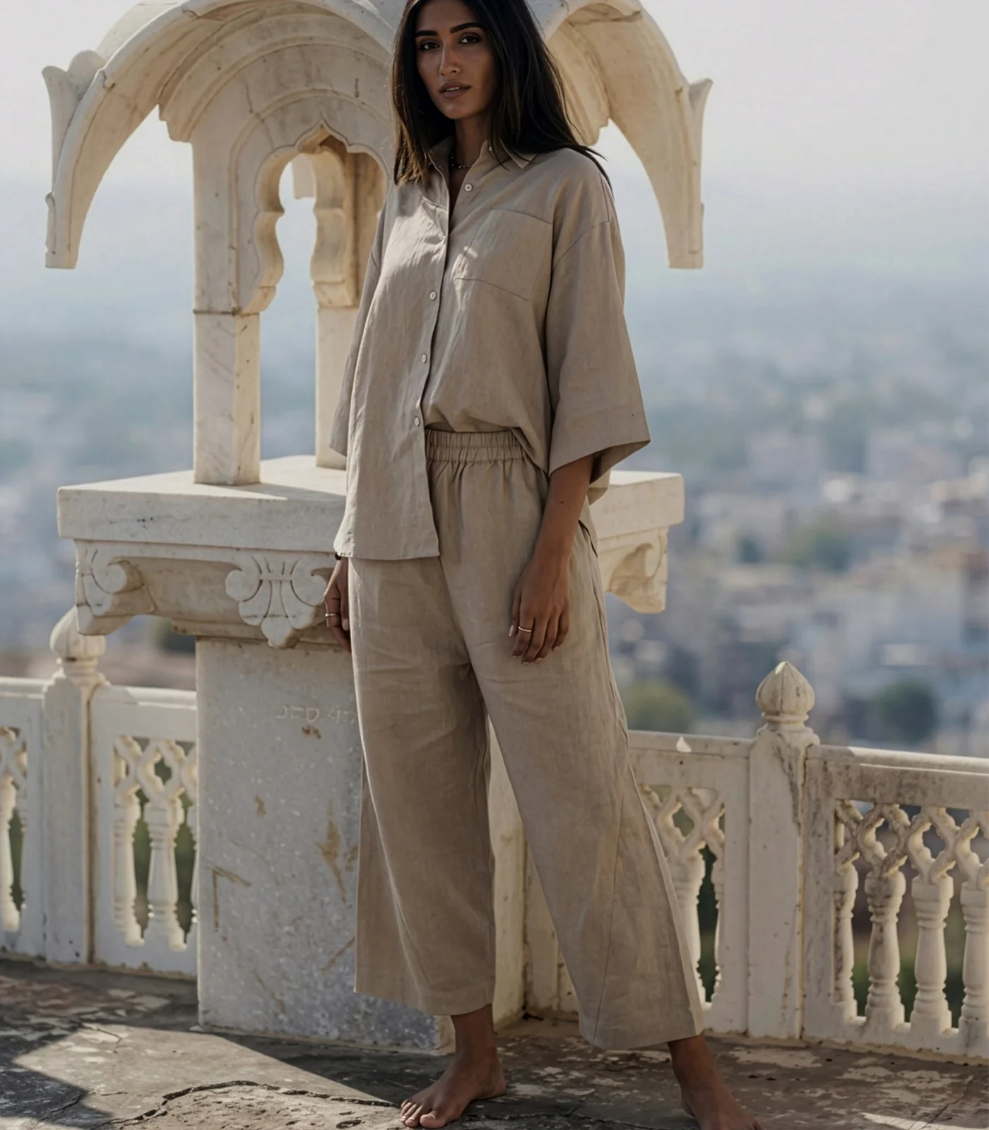 Organic Linen Balloon Lounge Pants (2 Pack) - Image 11