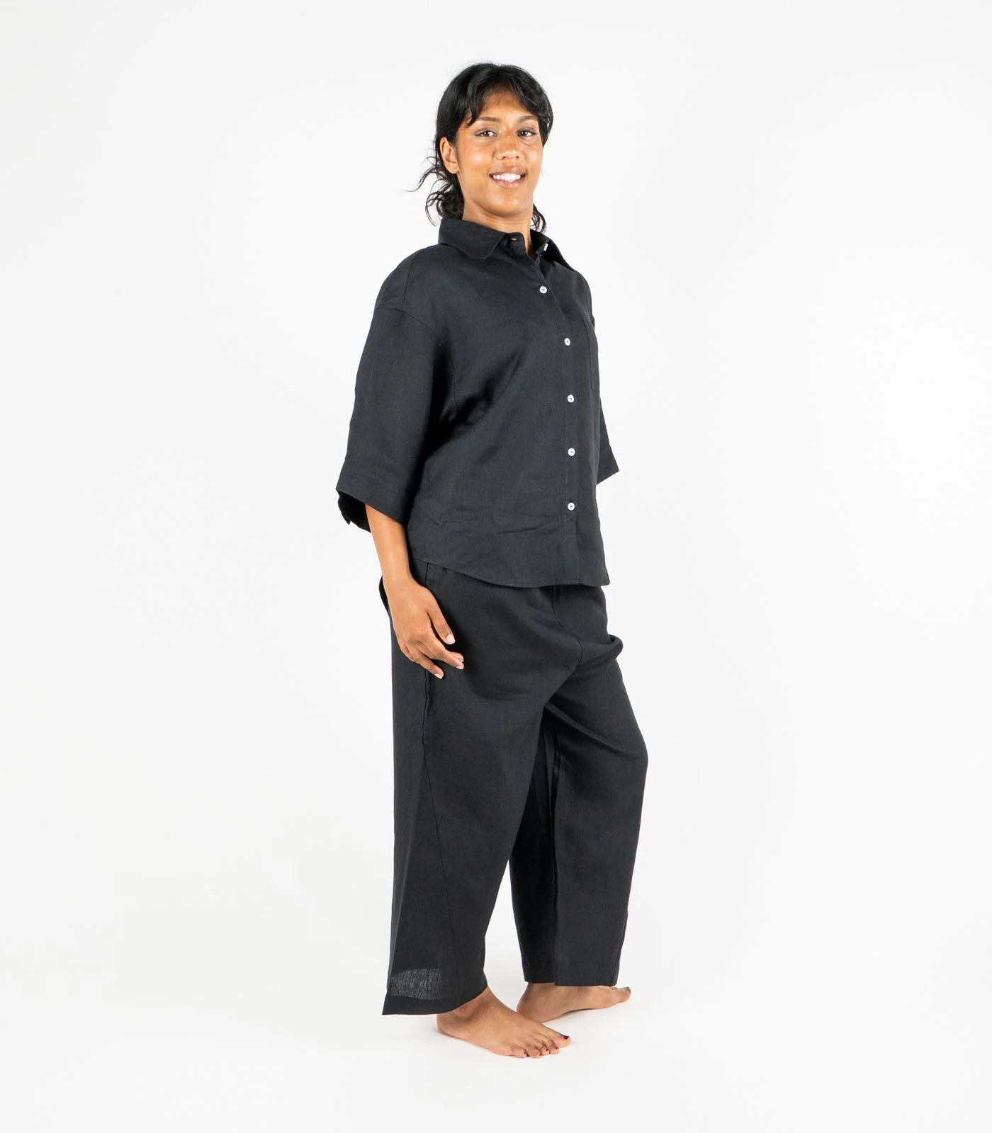 Organic Linen Balloon Lounge Pants (2 Pack) - Image 5