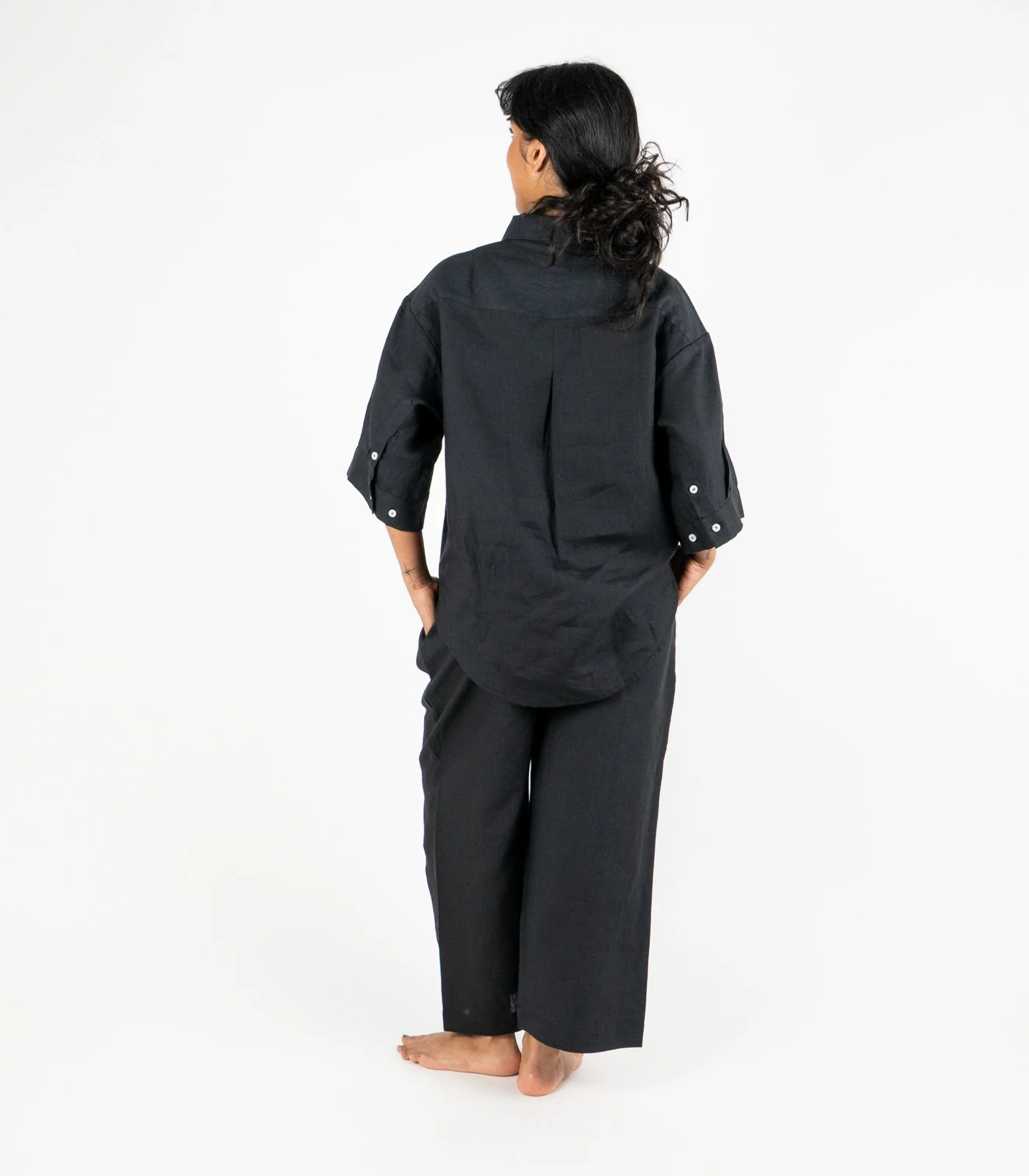 Organic Linen Balloon Lounge Pants - Image 7