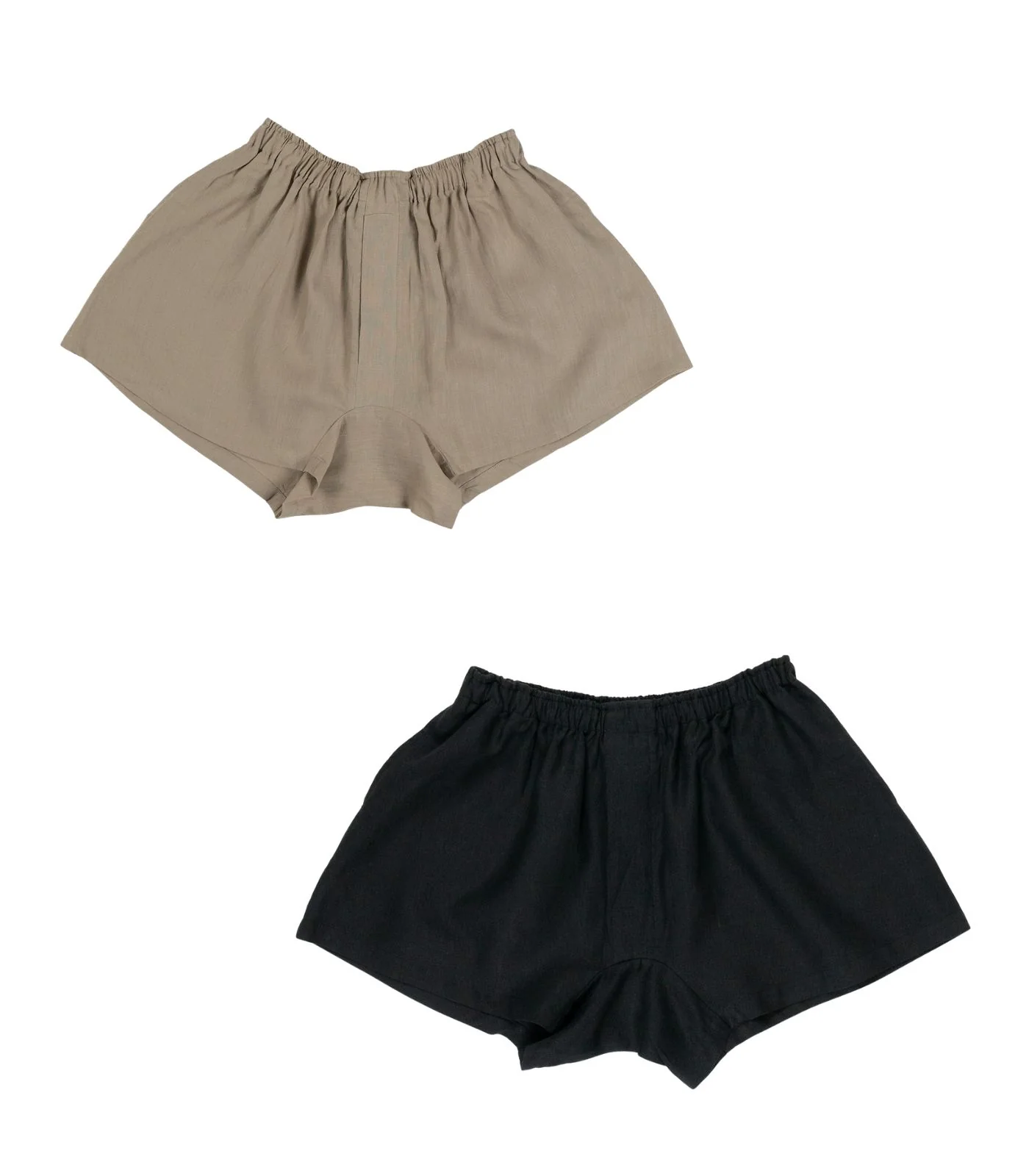 Organic Linen Boxy Lounge Shorts (2 Pack) - Image 21