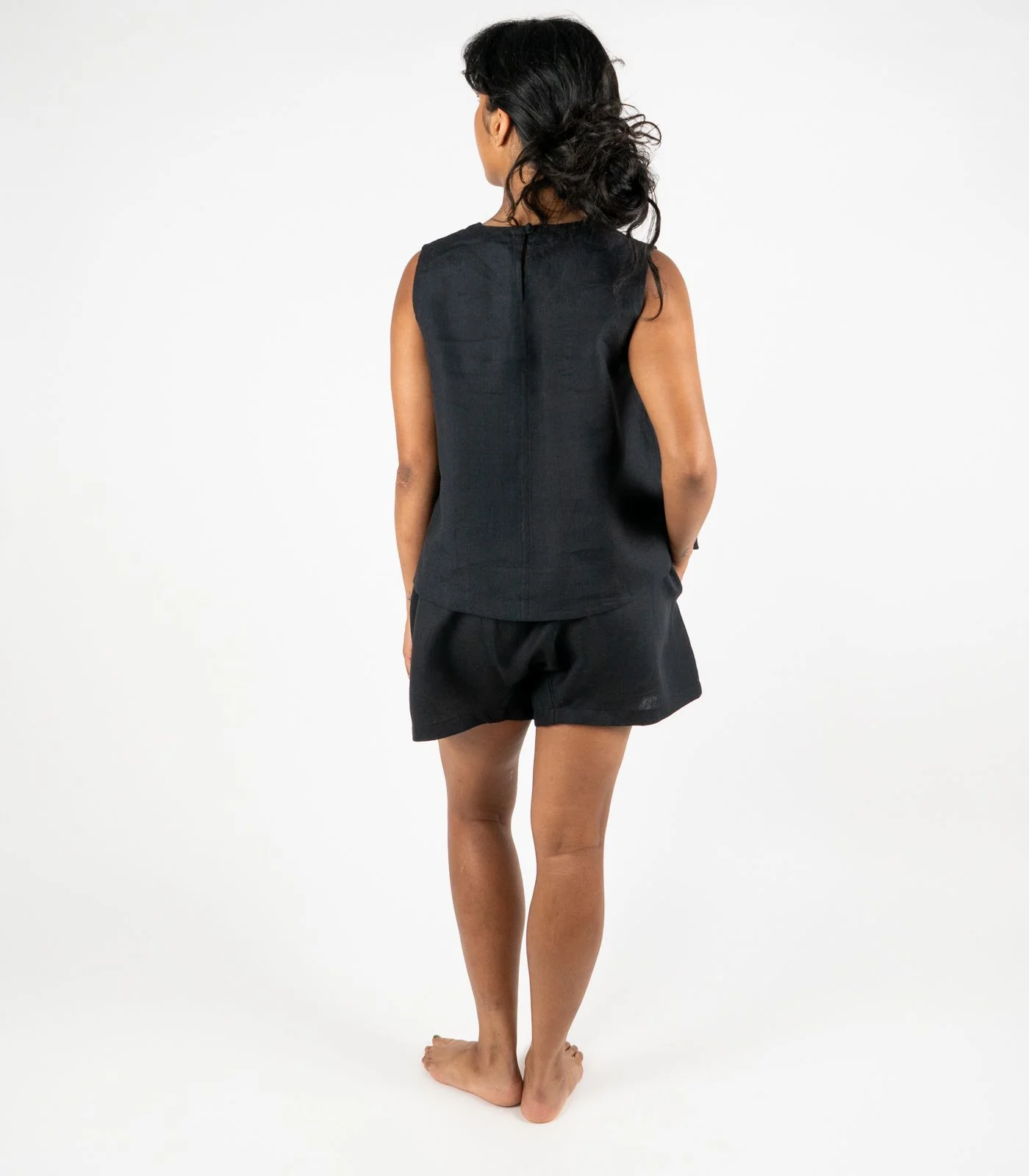 Organic Linen Boxy Lounge Shorts (2 Pack) - Image 25