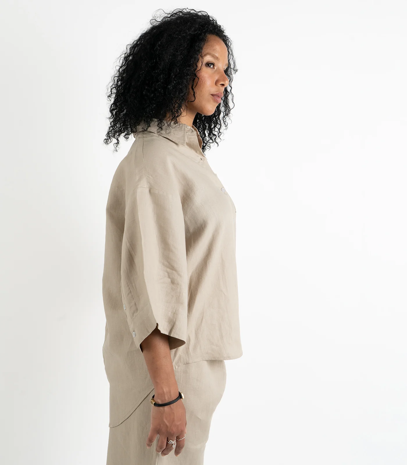 Organic Linen Lounge Shirt (2 Pack) - Image 11