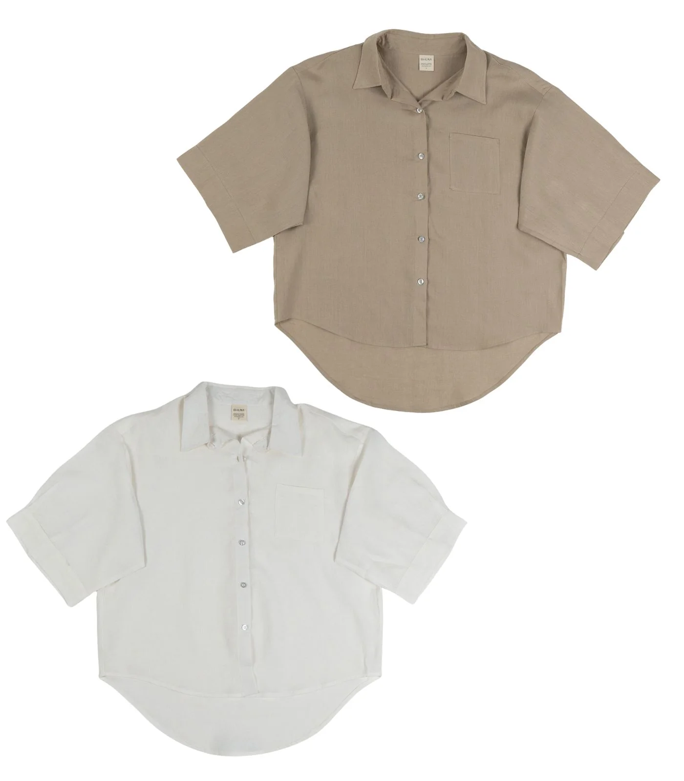 Organic Linen Lounge Shirt (2 Pack) - Image 13