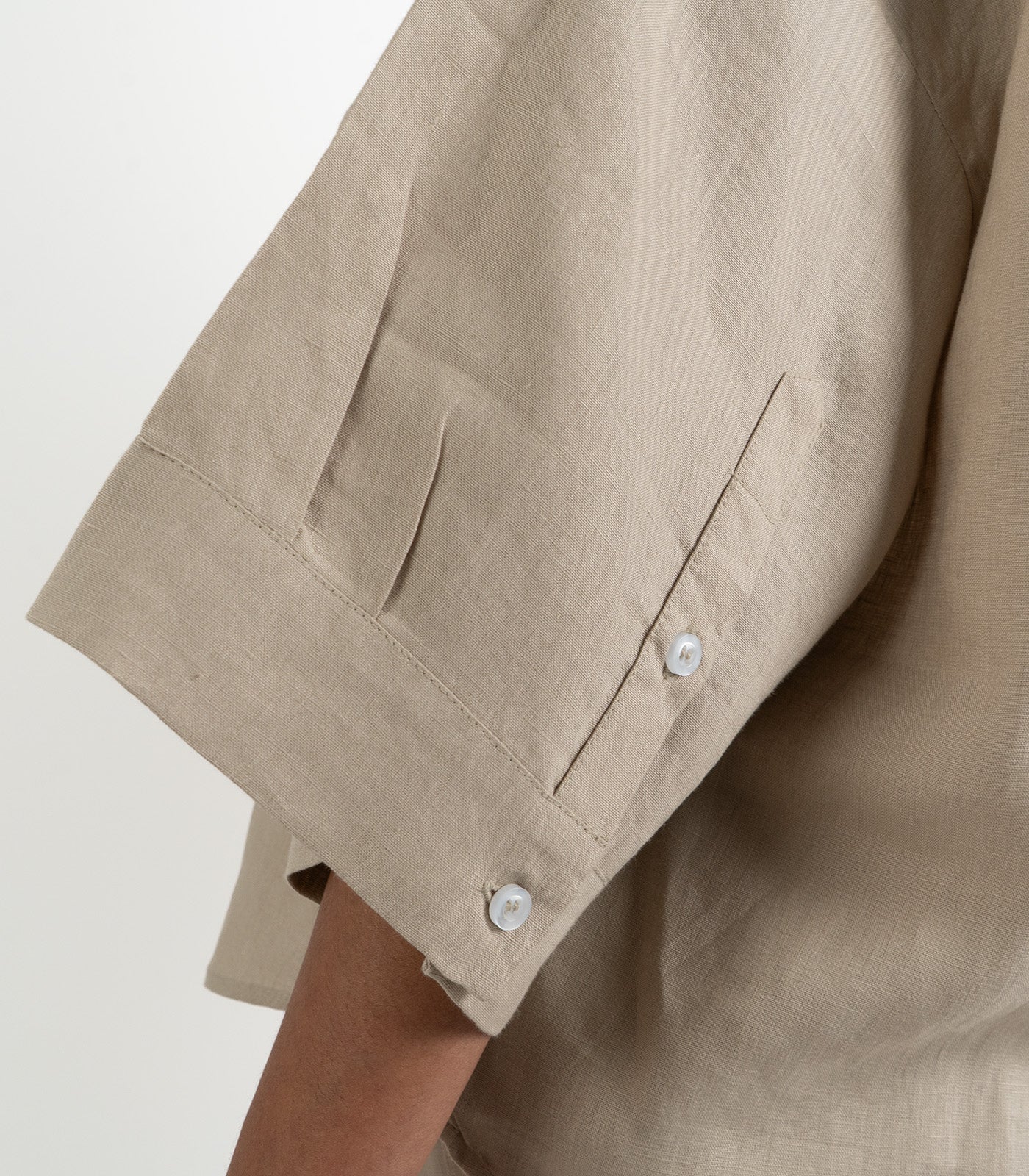 Organic Linen Balloon Lounge Pants & Lounge Shirt - Image 17