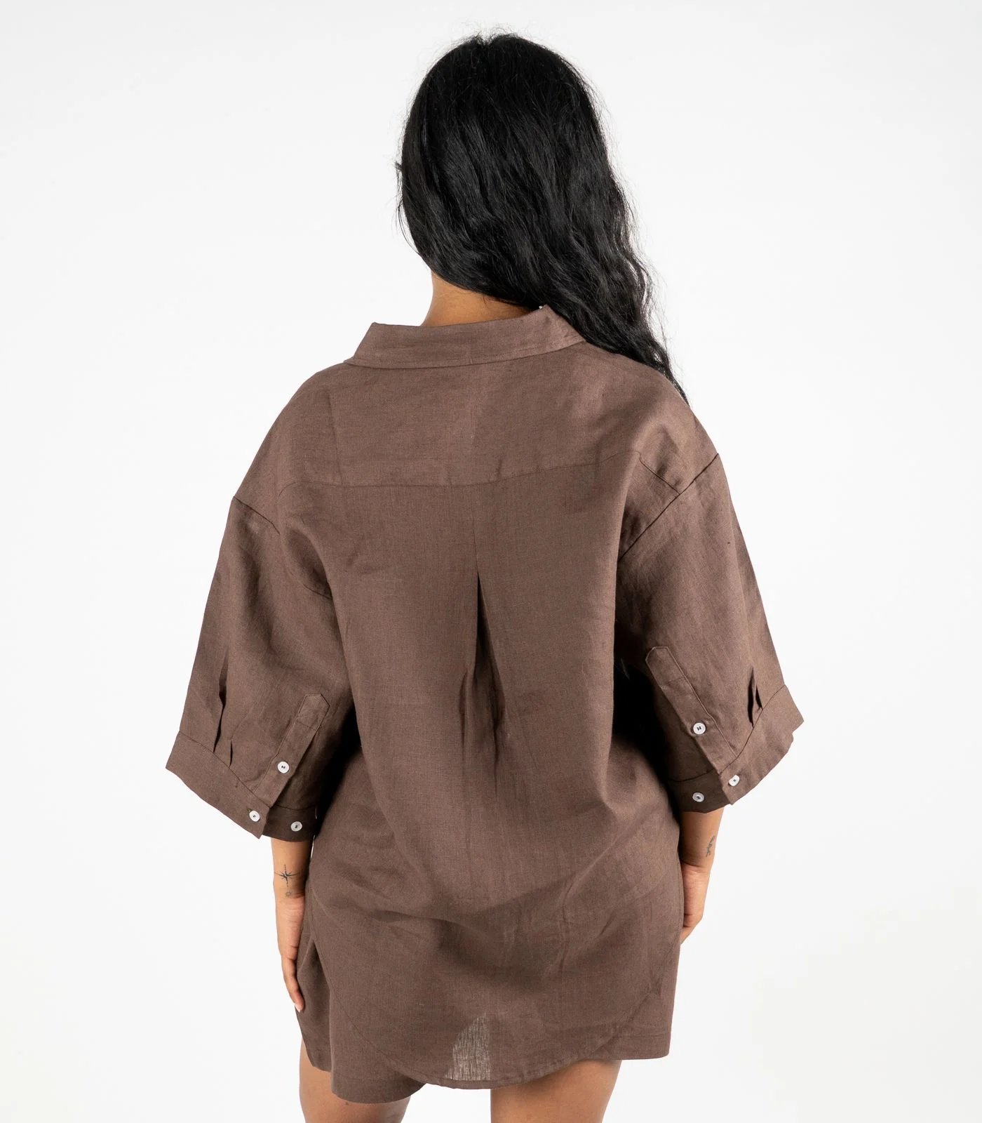 Organic Linen Lounge Shirt (2 Pack) - Image 5