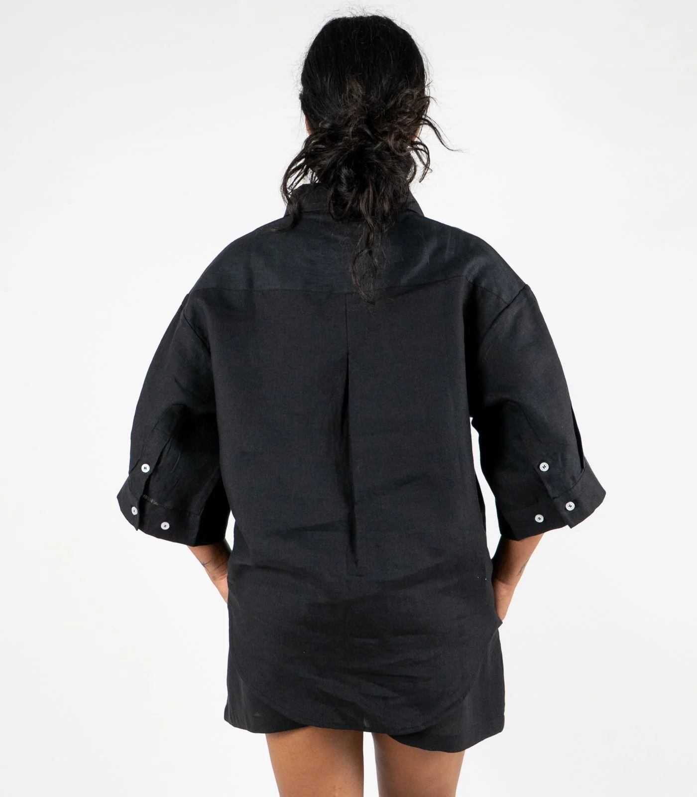 Organic Linen Lounge Shirt (2 Pack) - Image 7