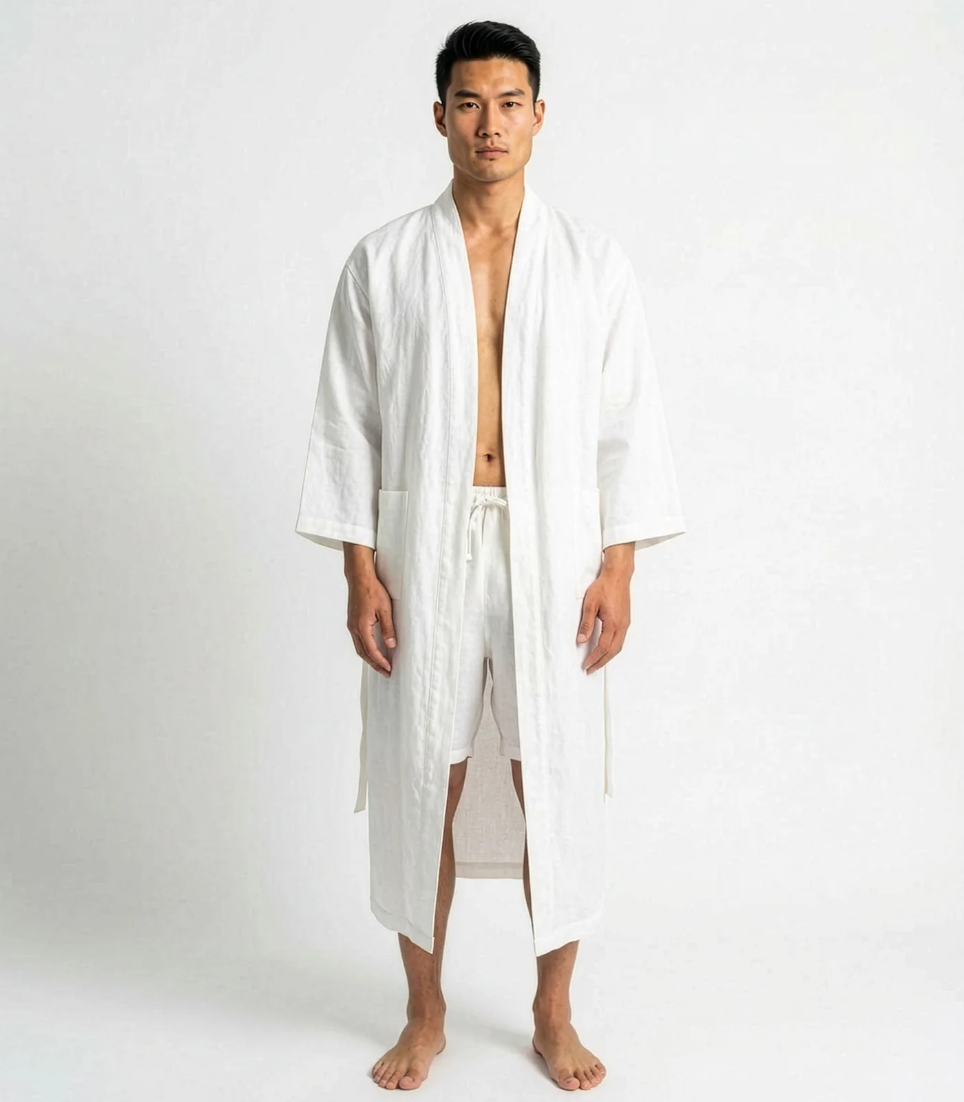 Organic Linen Robe (2 Pack) - Image 6