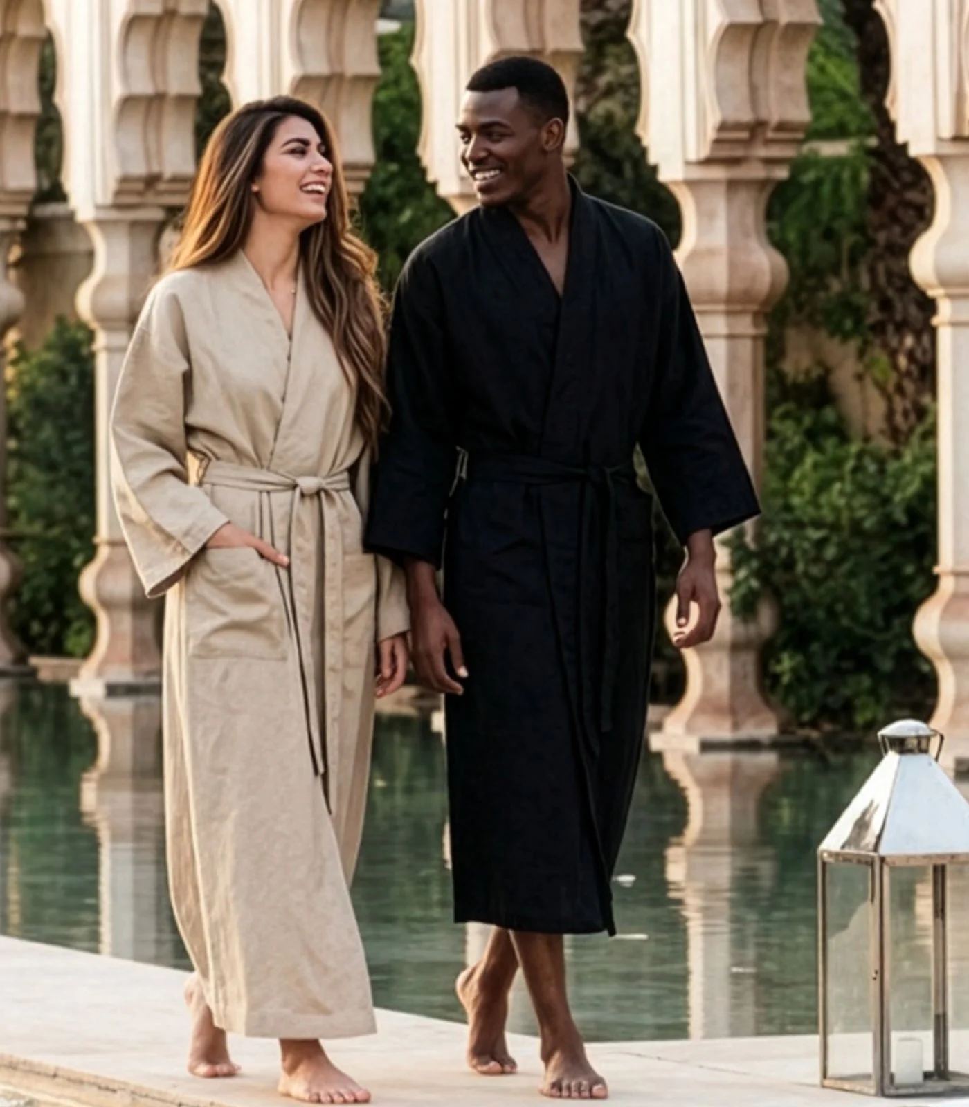 Organic Linen Robe (2 Pack) - Image 9