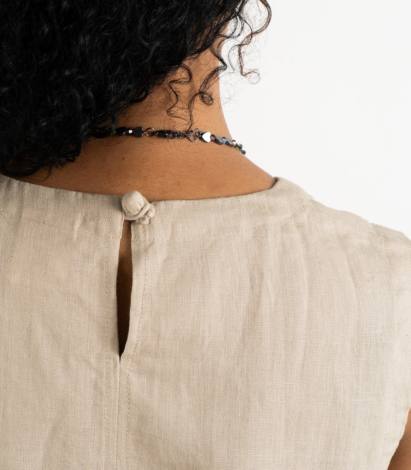 Organic Linen Balloon Lounge Pants & Sleeveless Lounge Shirt - Image 23