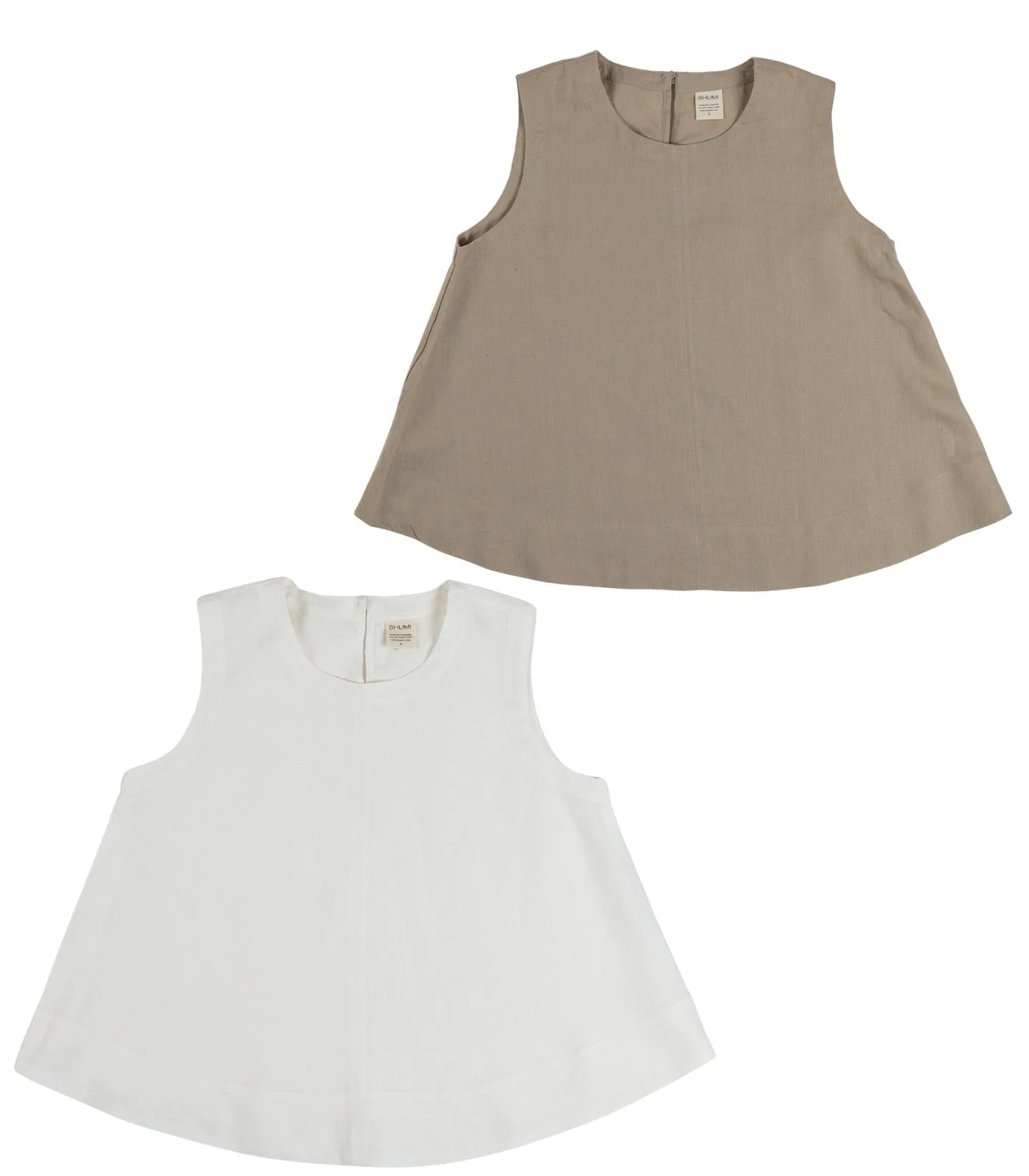 Organic Linen Sleeveless Lounge Shirt (2 Pack) - Image 11