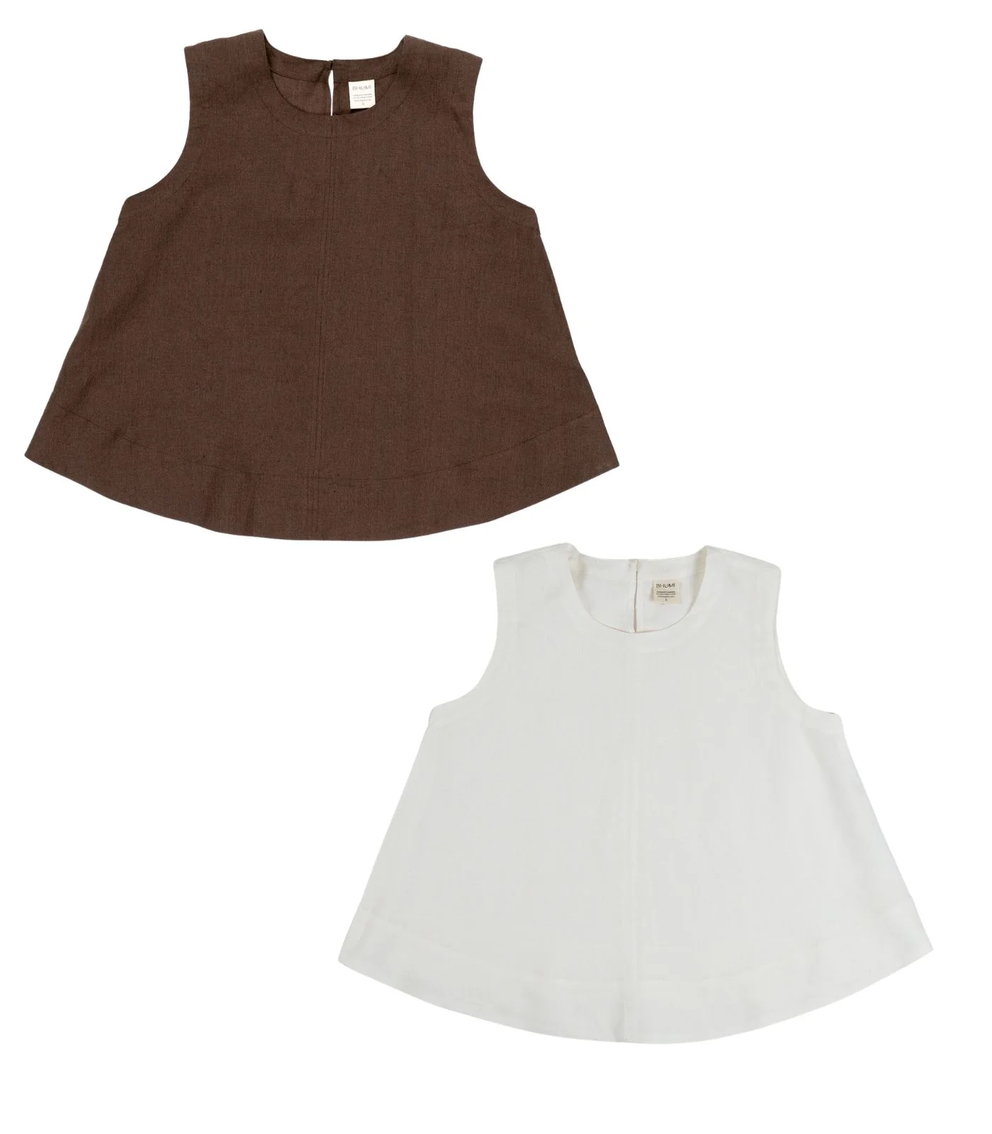 Organic Linen Sleeveless Lounge Shirt (2 Pack) - Image 24