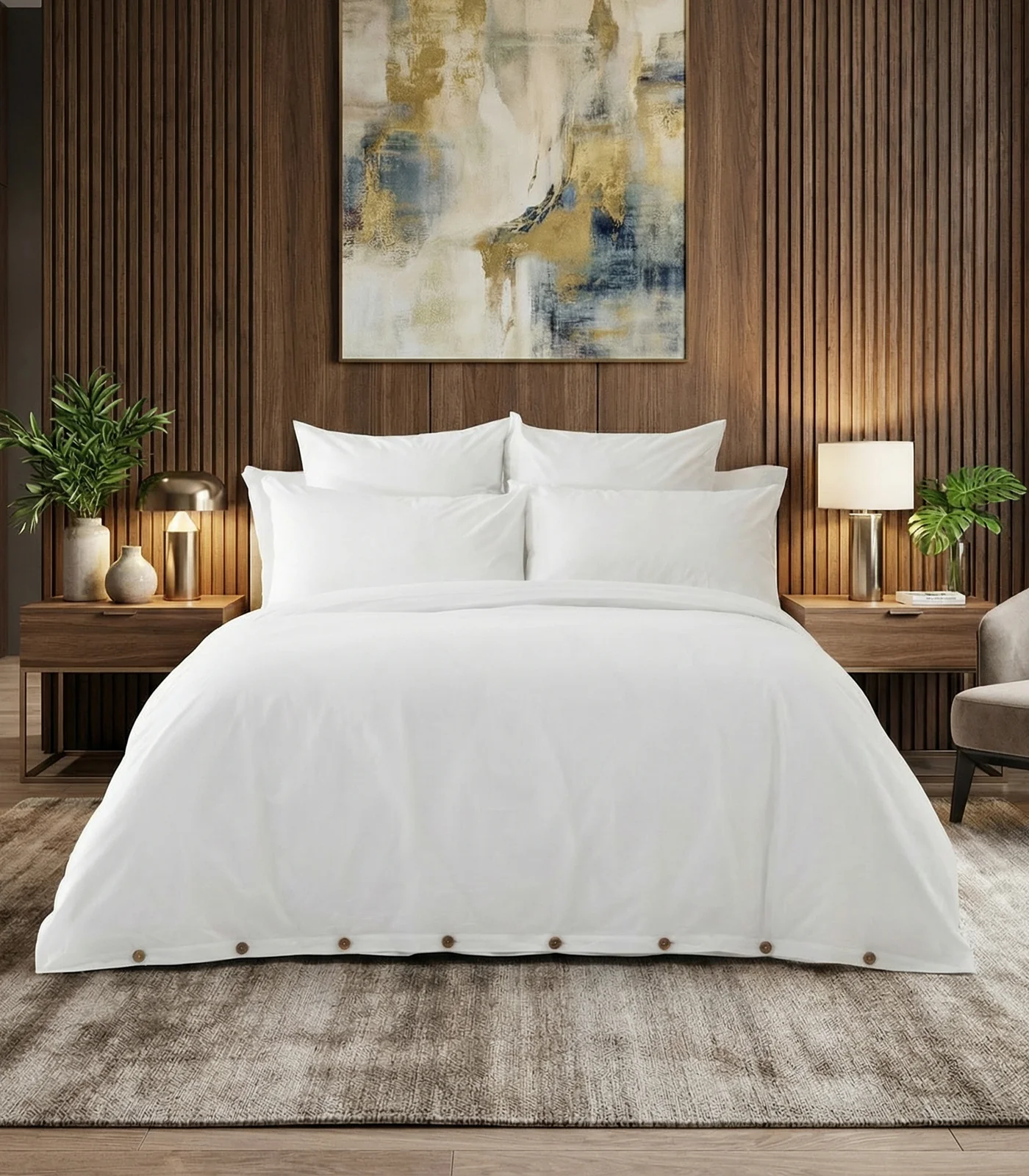 Organic Cotton Percale Pillow Cases (pair) - Image 5