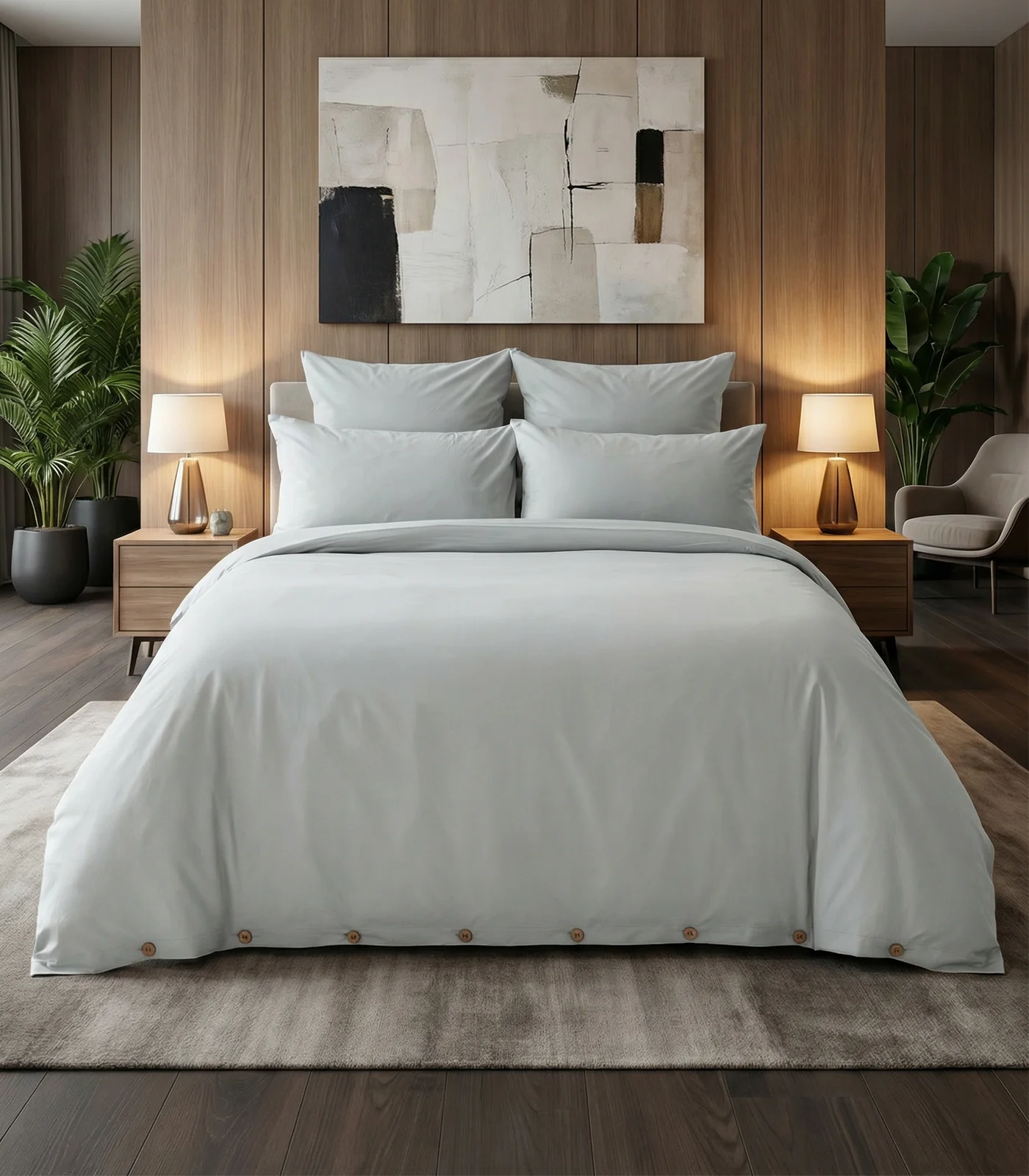 Organic Cotton Percale Pillow Cases (pair) - Image 8